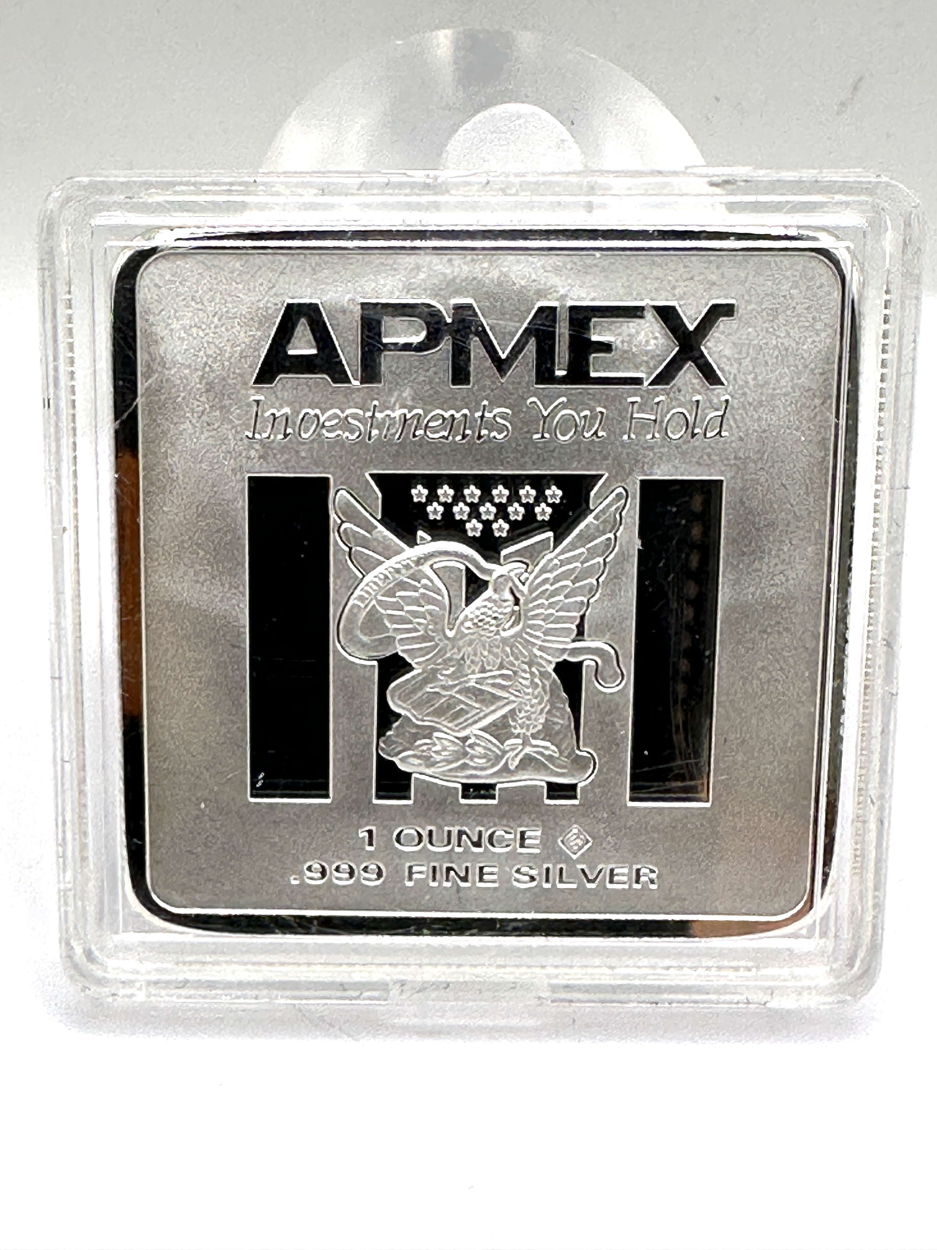 APMEX Square Series .999 Fine Silver 1 Ounce Bar