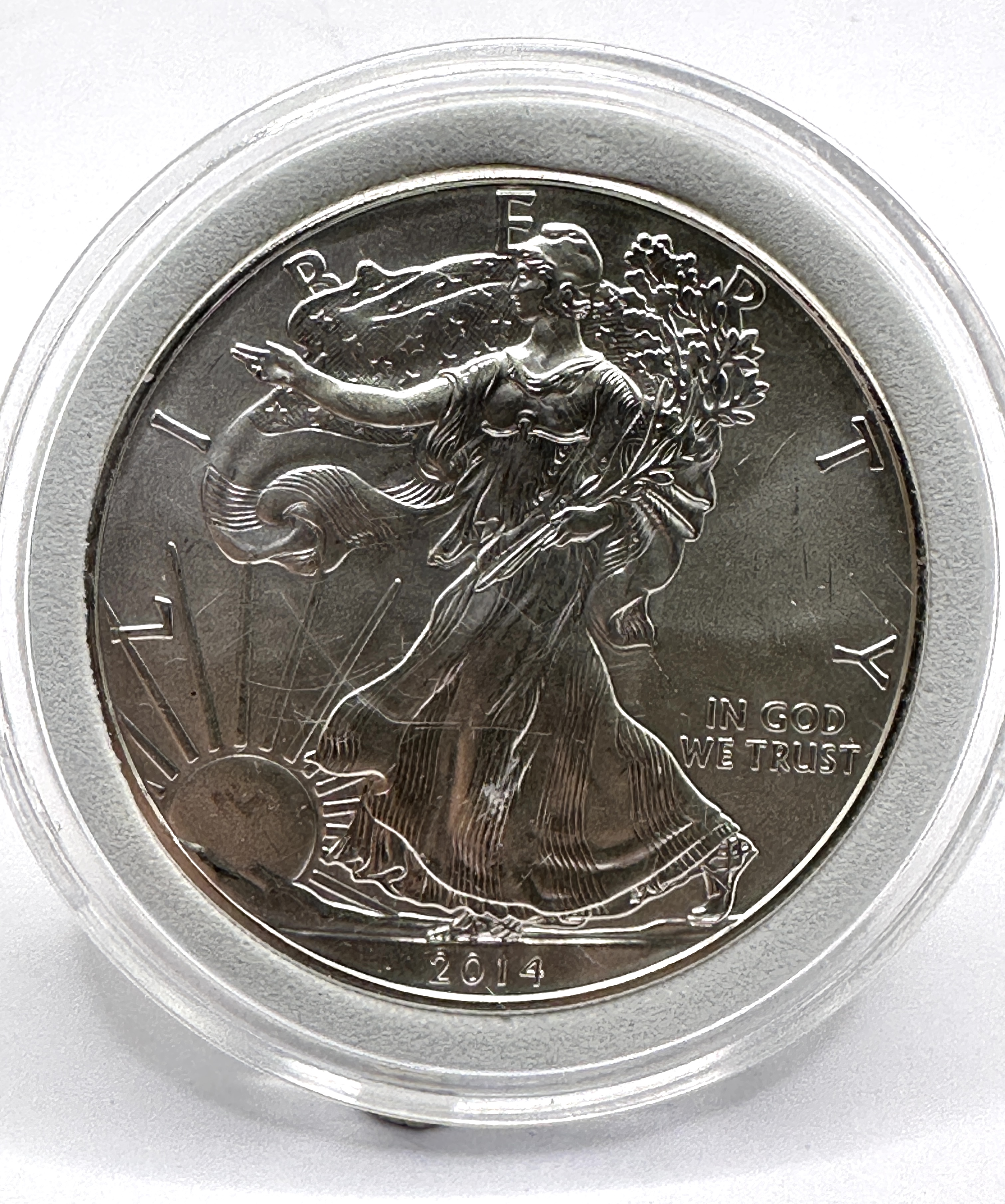 US 2014 American Eagle Fine Silver One Dollar Coin