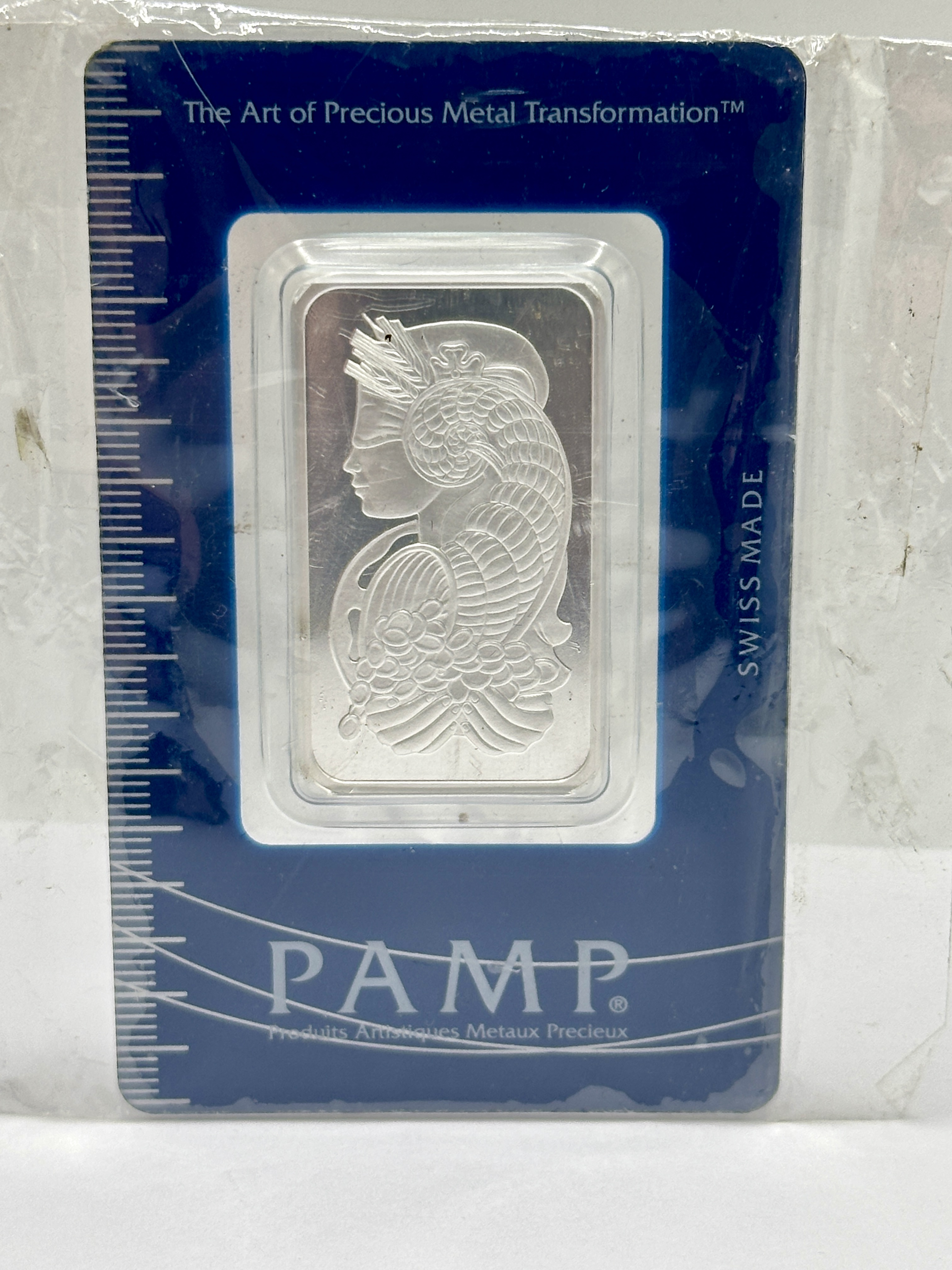 Switzerland PAMP Lady Fortuna Silver Bullion Bar