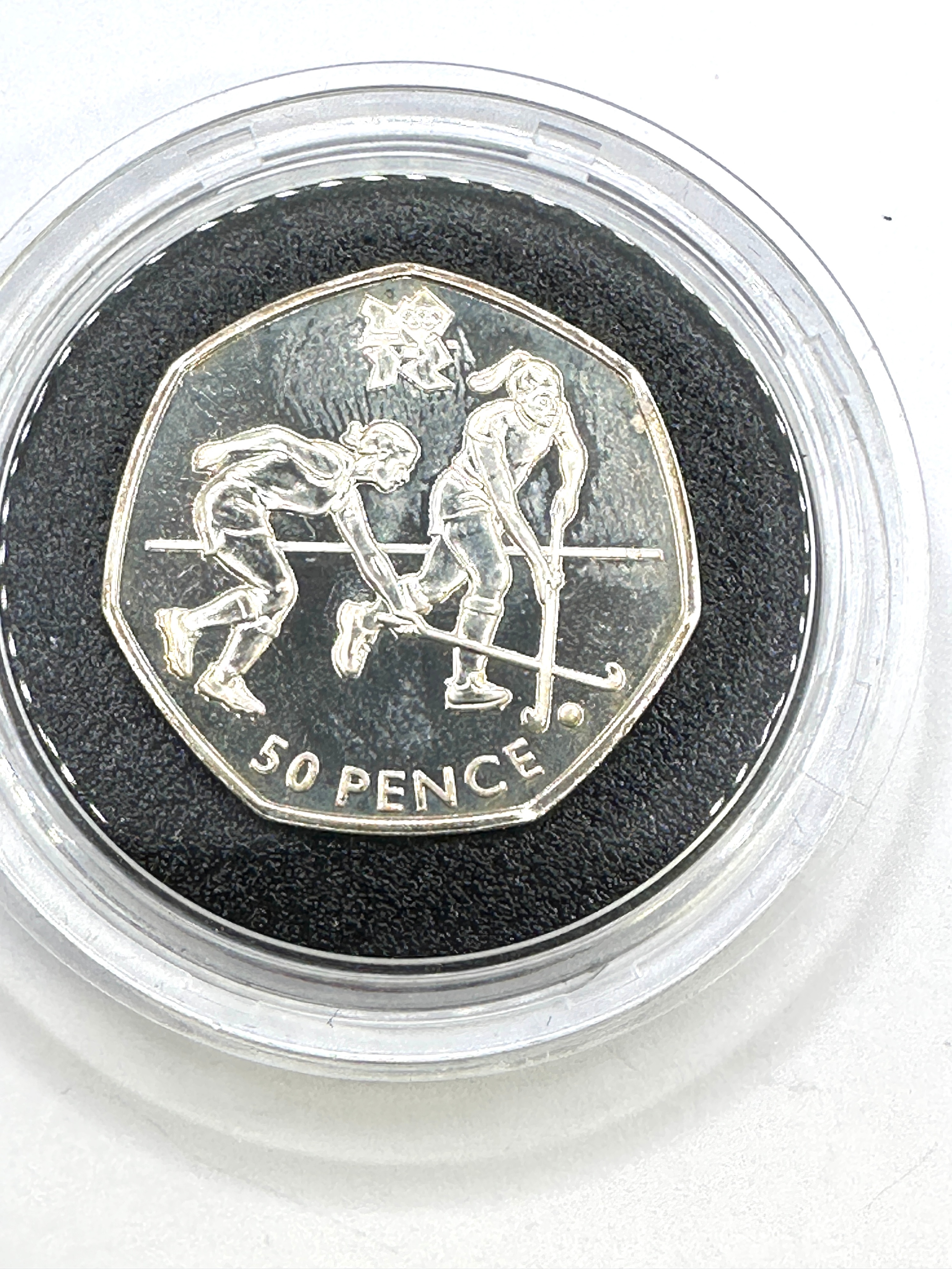 UK 2011 Elizabeth II Silver Proof 50 Pence Coin