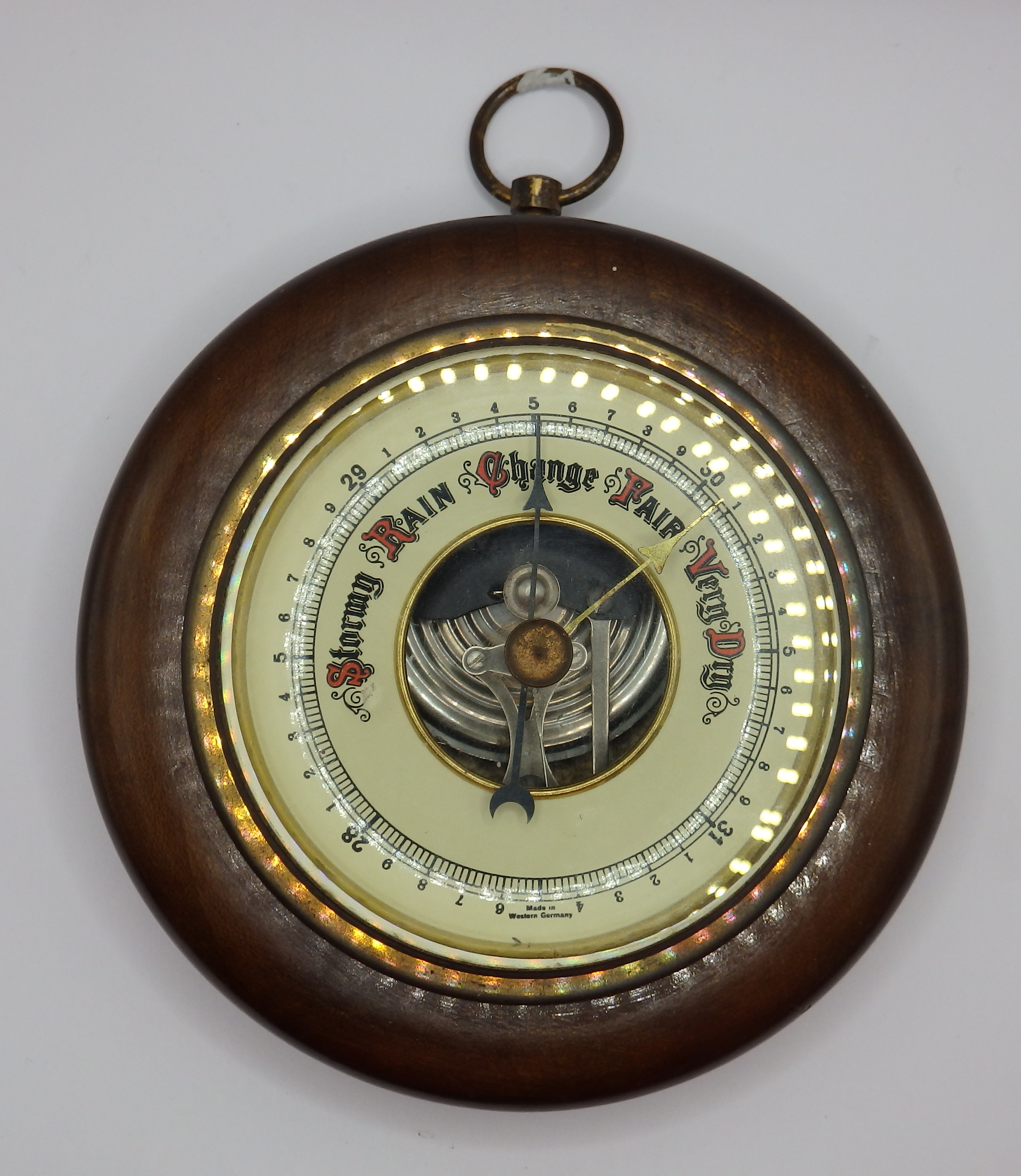 A Mid-20th Century West German Aneroid Wall Barometer