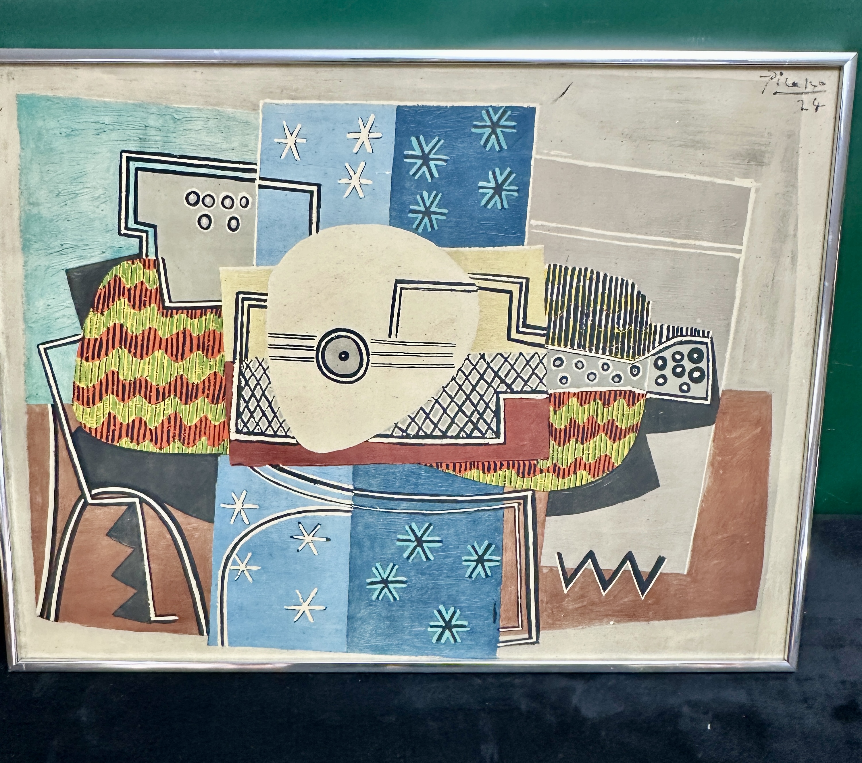 A 1924 Picasso 'Still Life with Mandolin'