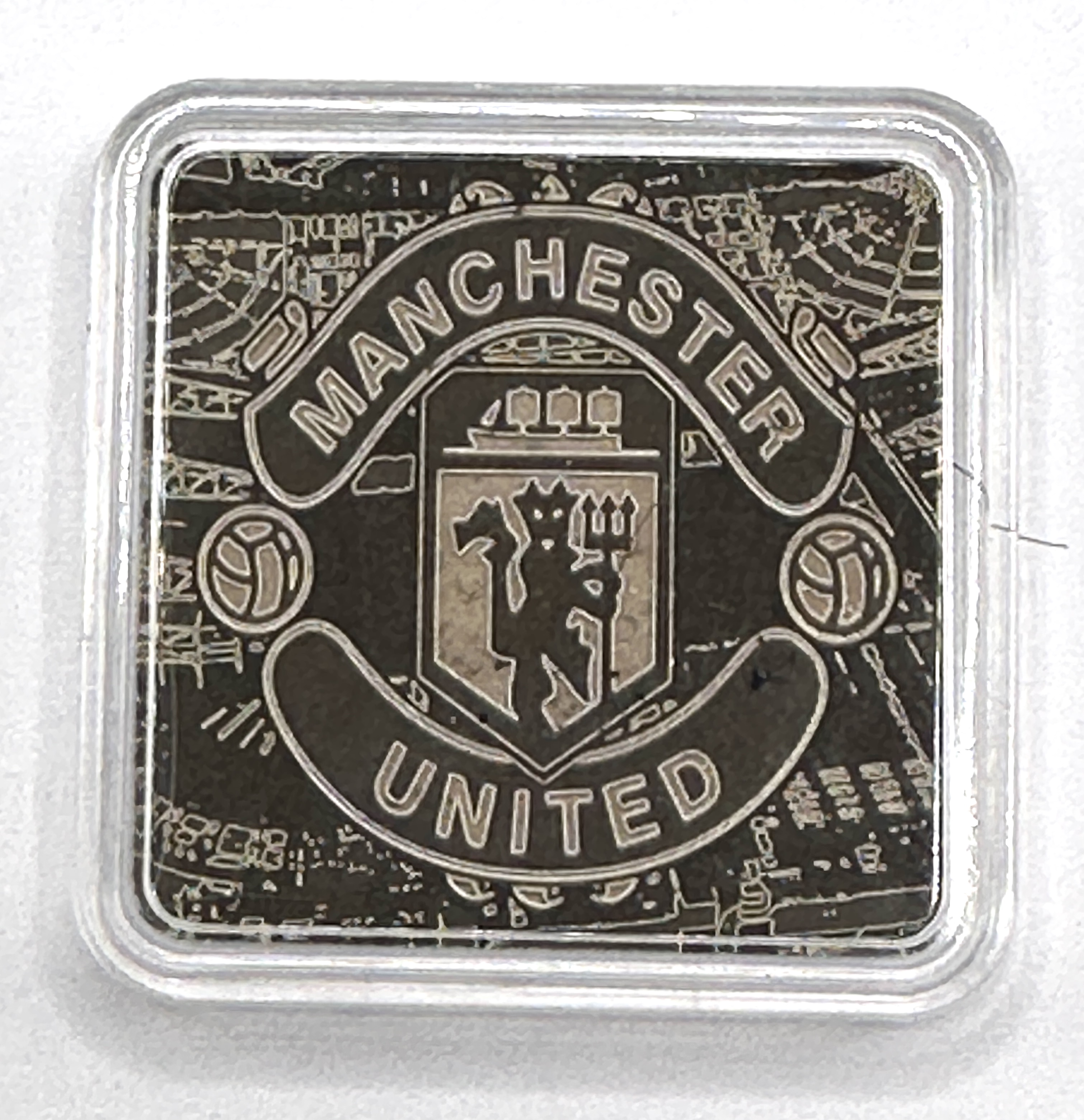 Splouchy's Silver 4 Gram .999 Silver Manchester United Bullion Piece