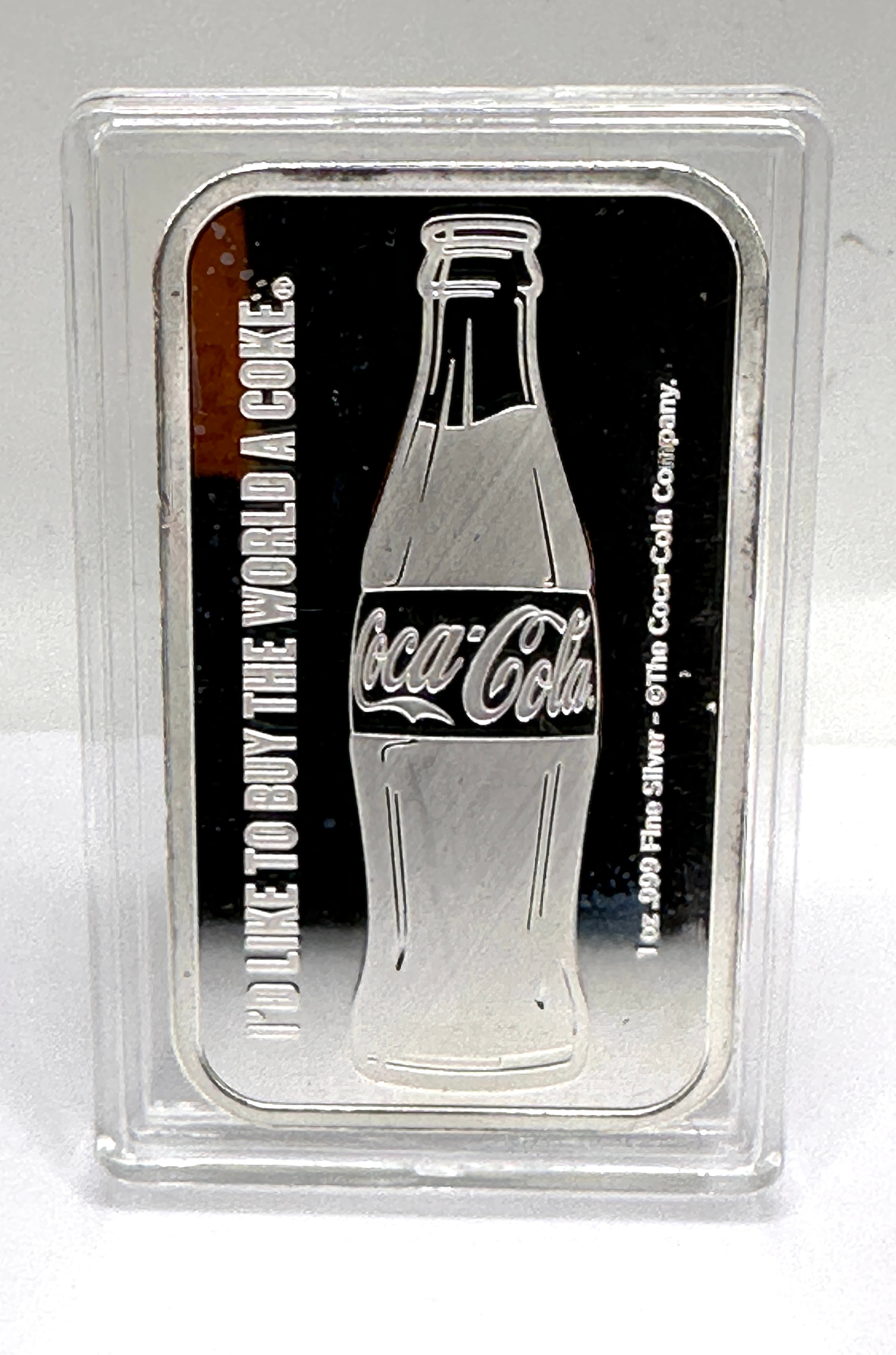 Coca-Cola .999 Fine Silver 1 oz Bar