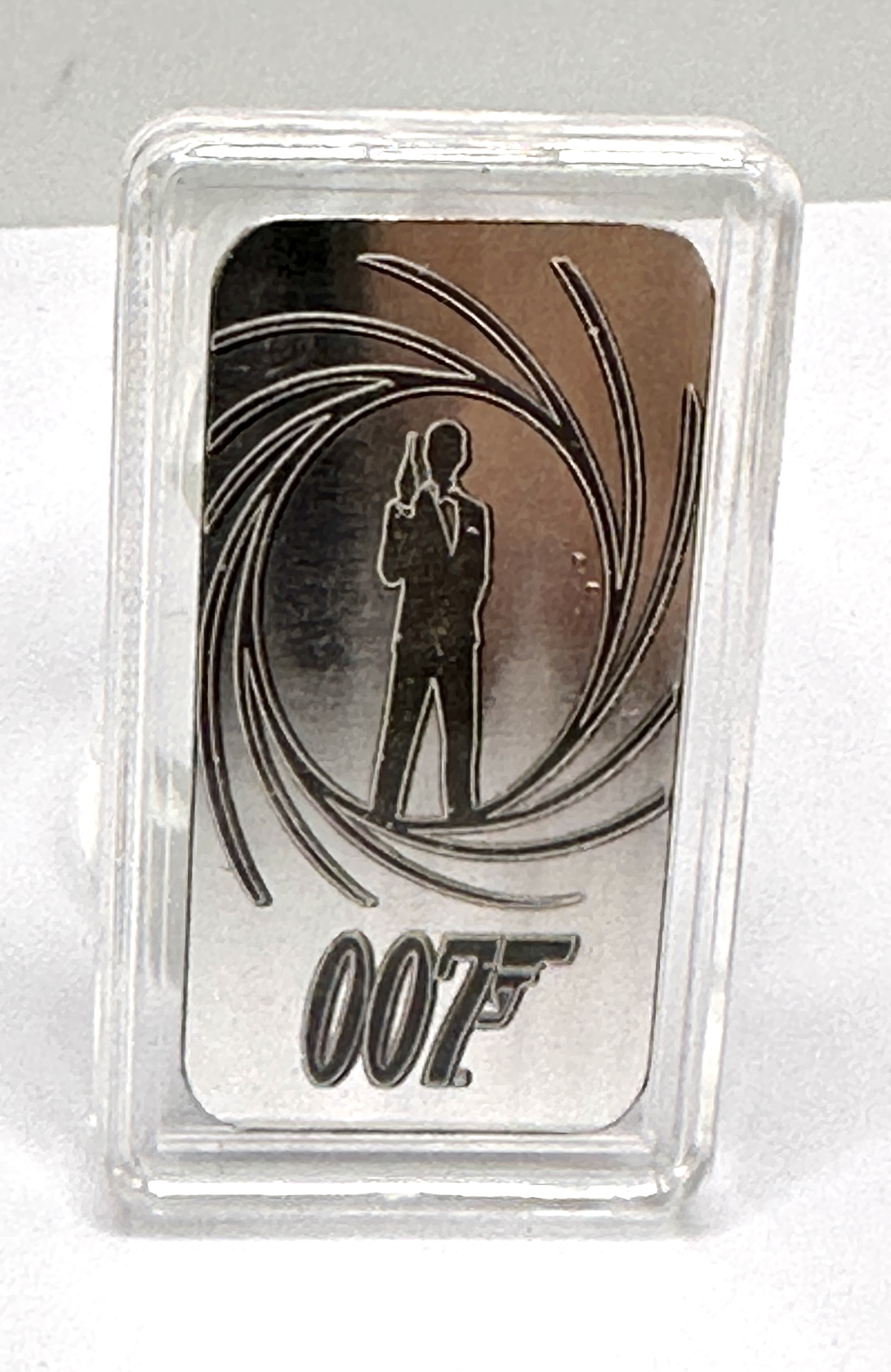 Splouchies James Bond 007 .999 Silver 3.5g Bullion Bar