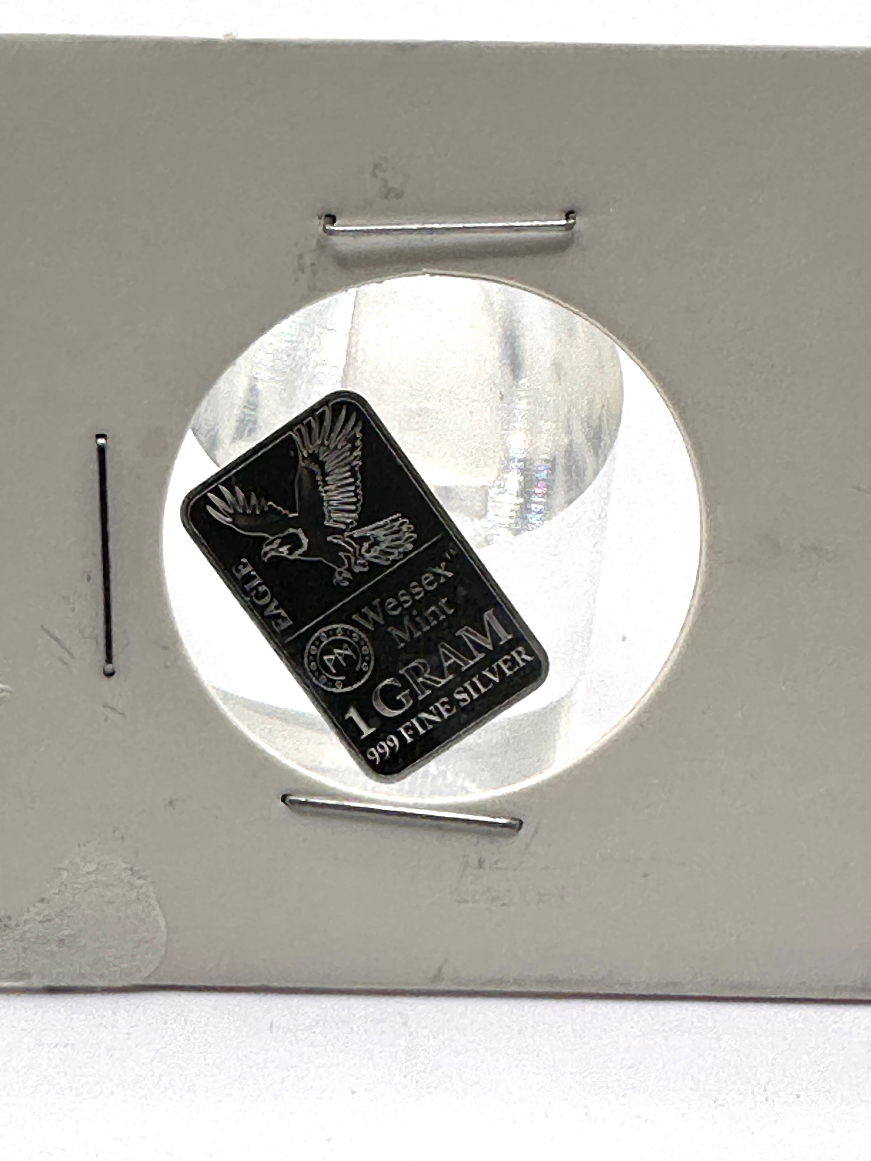 Wessex Mint Eagle 999 Fine Silver 1 Gram Bar
