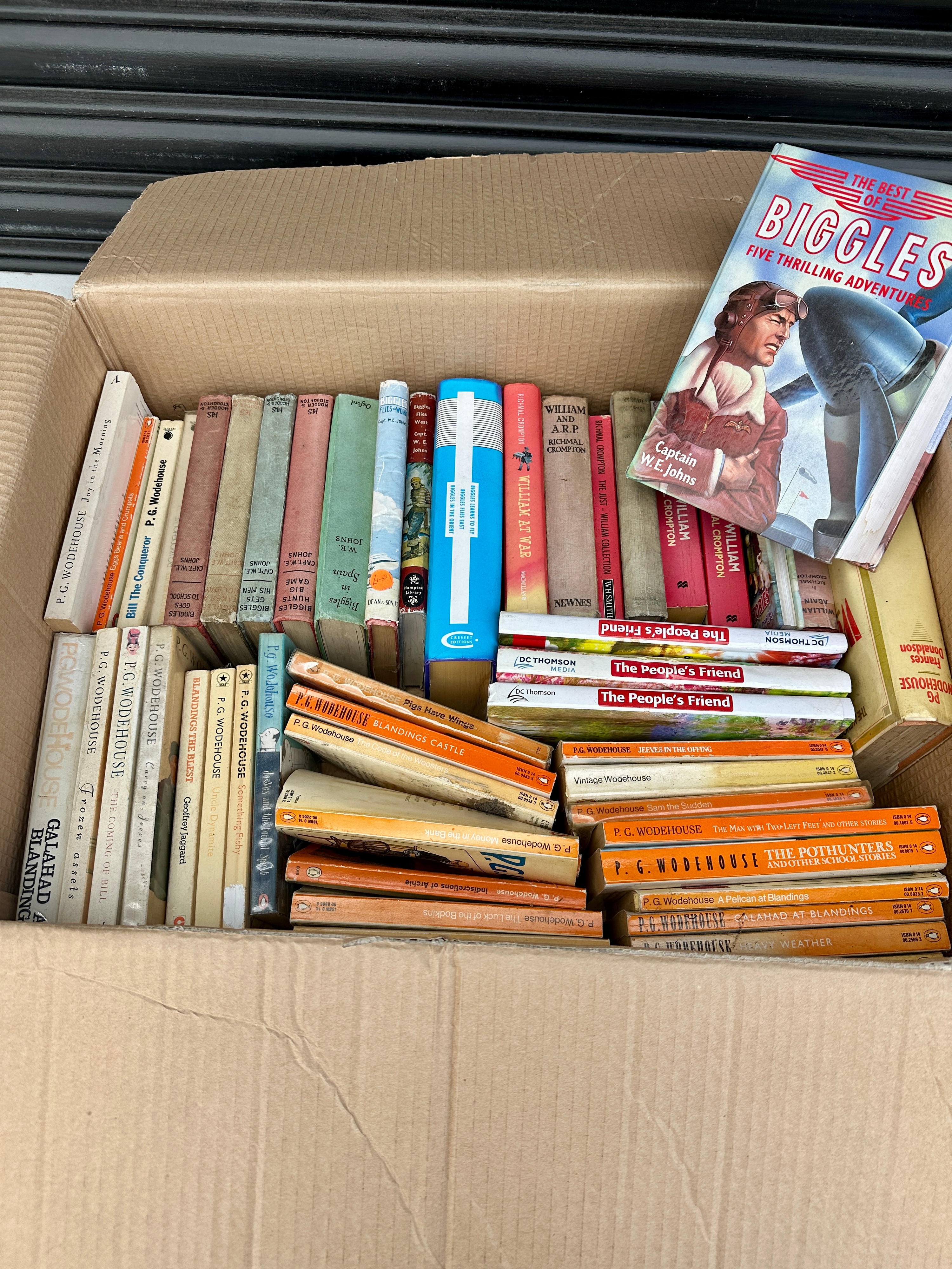 A Collection of 20th Century Fiction including P.G. Wodehouse and Biggles