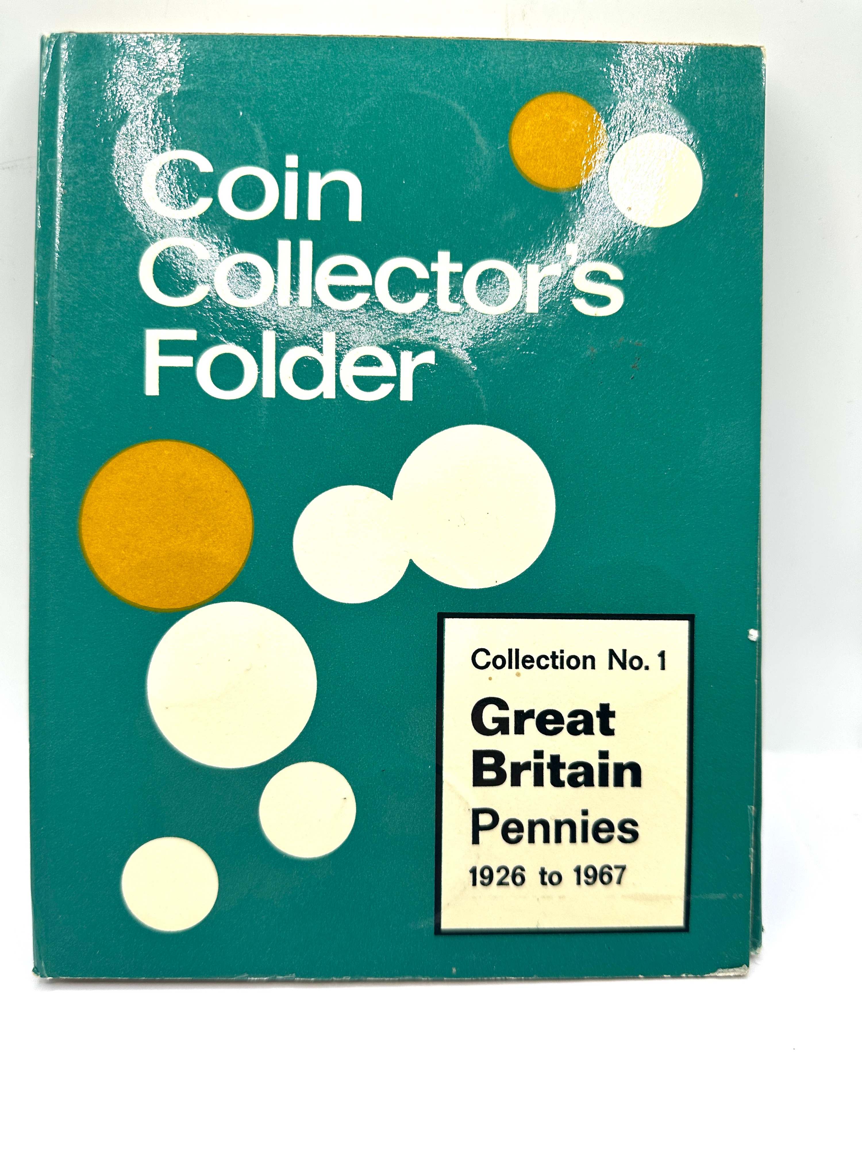 UK 1926 to 1967 George V to Elizabeth II Penny Set