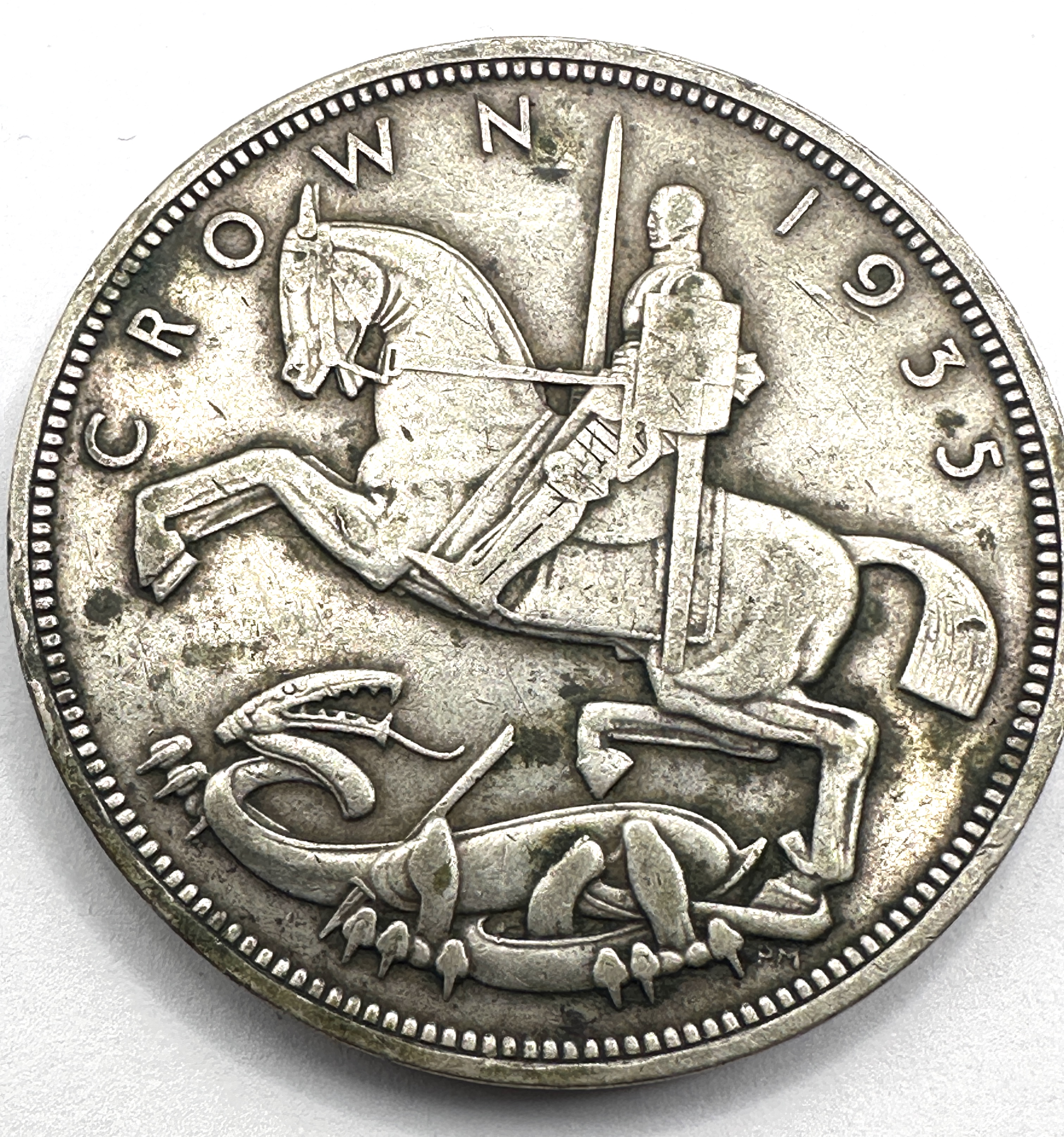 UK 1935 George V Jubilee Silver Crown