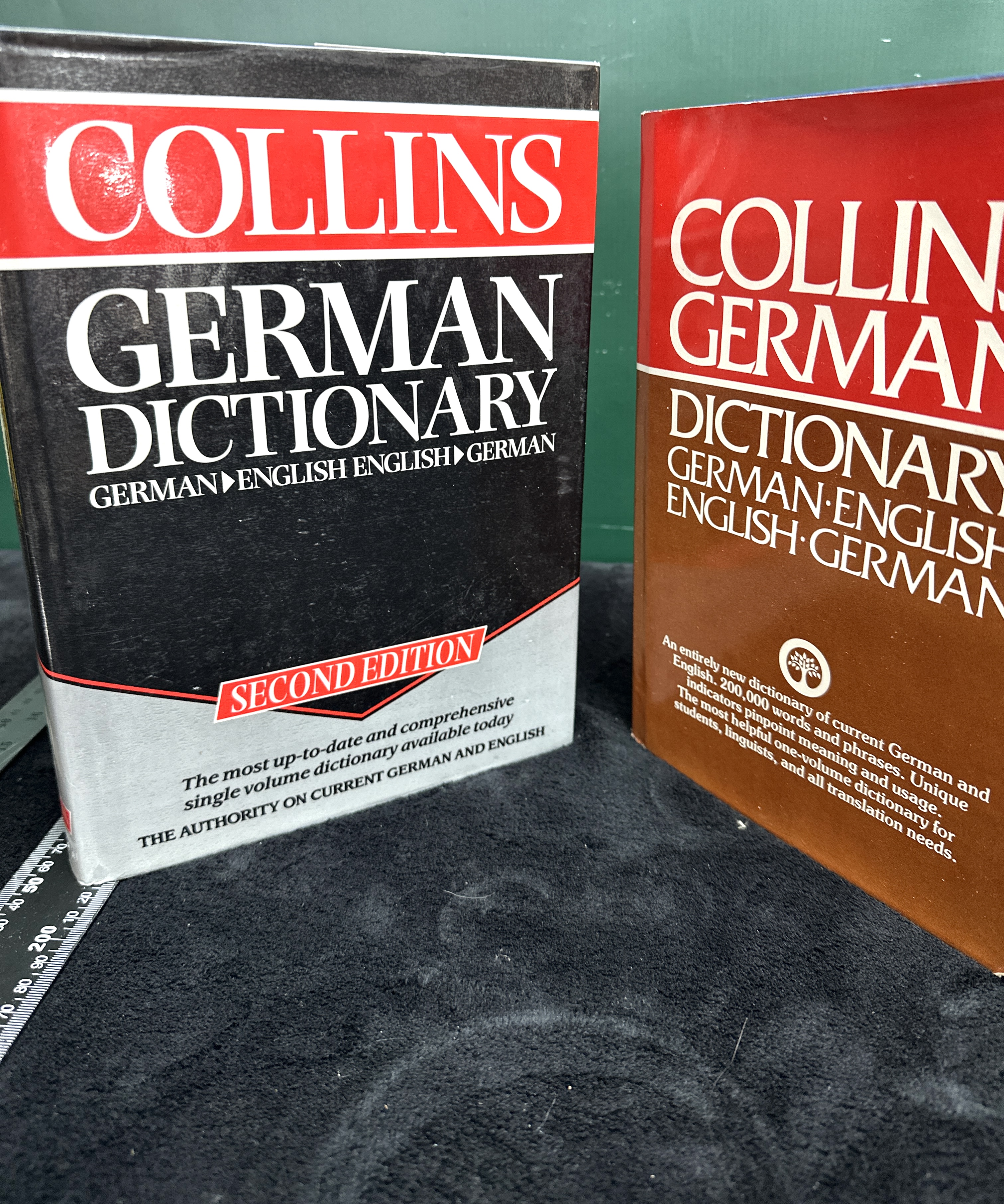 Two Collins German Dictionaries, Including a Second Edition