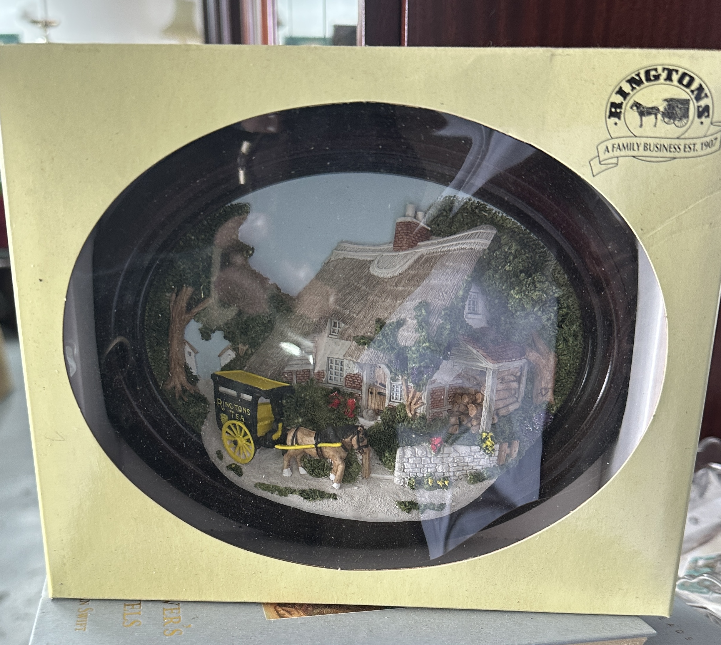A Ringtons Tea 3D Relief Diorama in Presentation Box