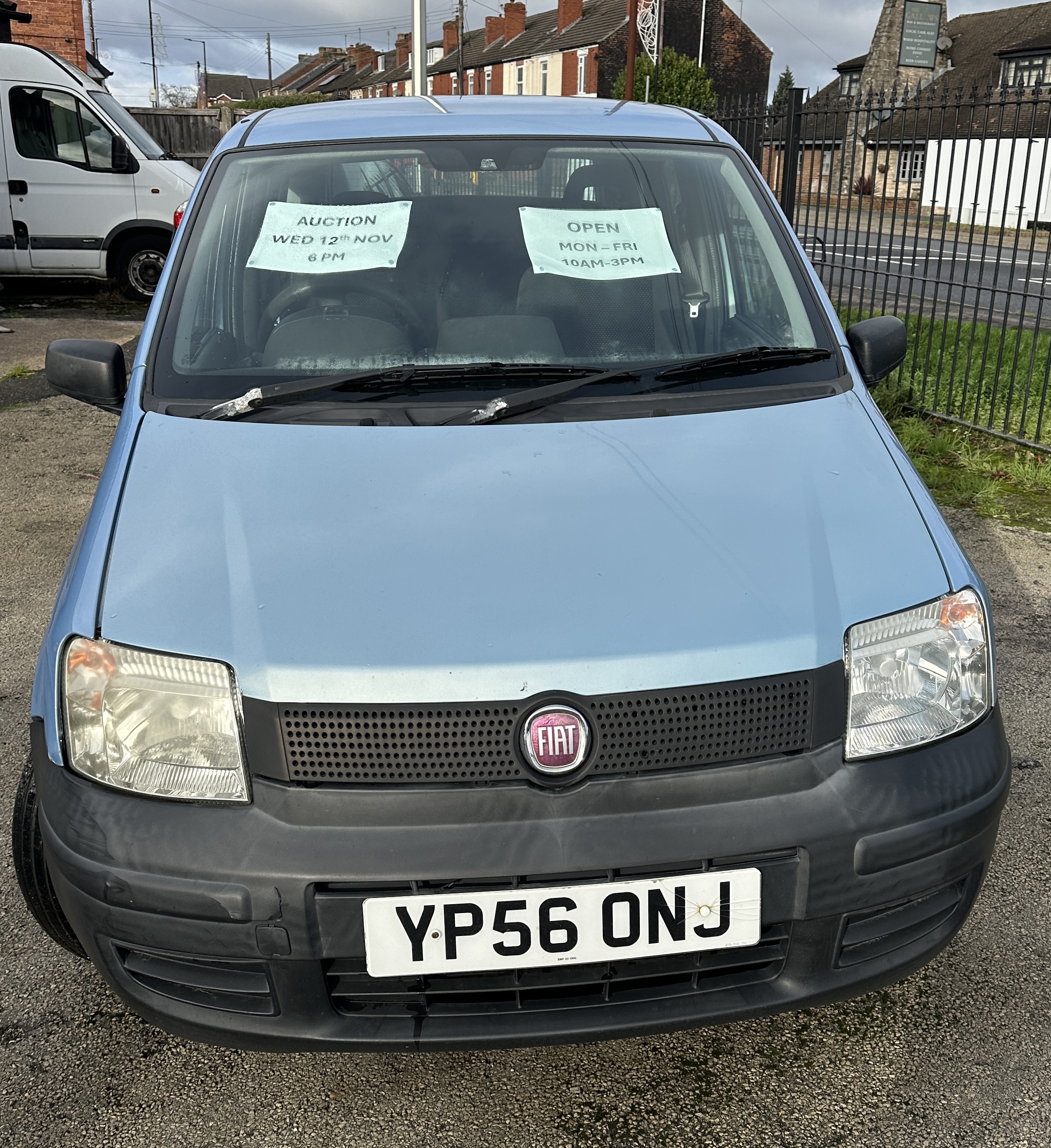 A 2006 Fiat Panda Five-Door Hatchback in Blue