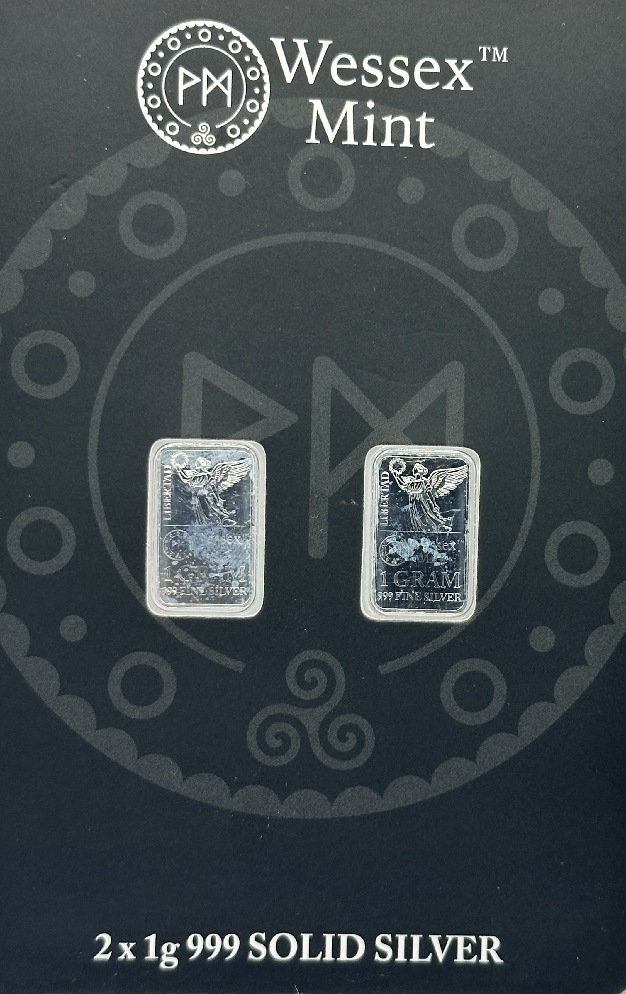 Wessex Mint Libertad .999 Fine Silver 2 x 1g Bullion Set