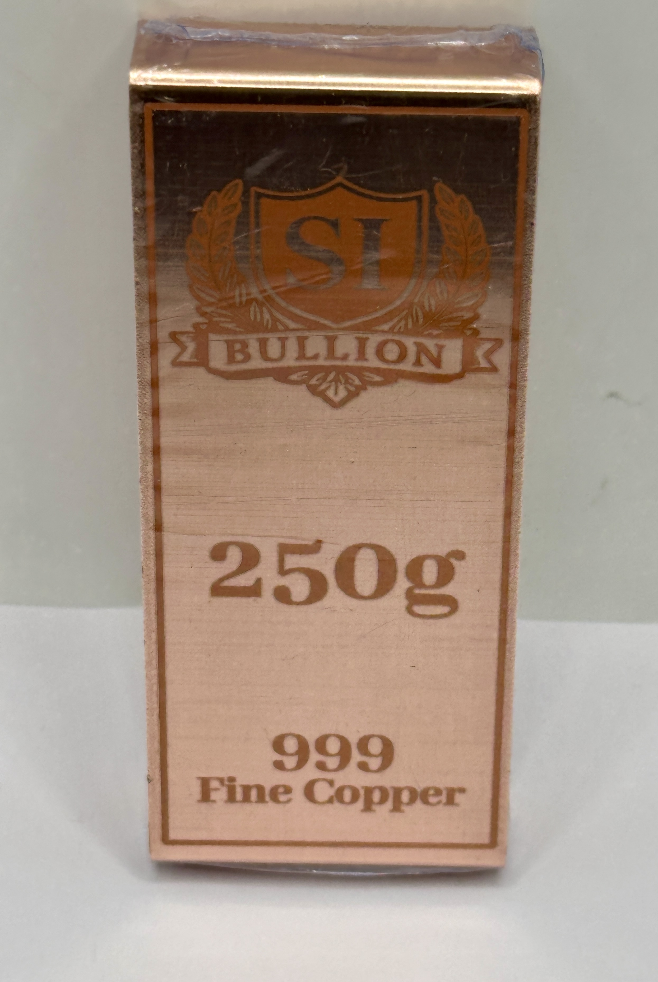 SI Bullion 250g .999 Fine Copper Bar