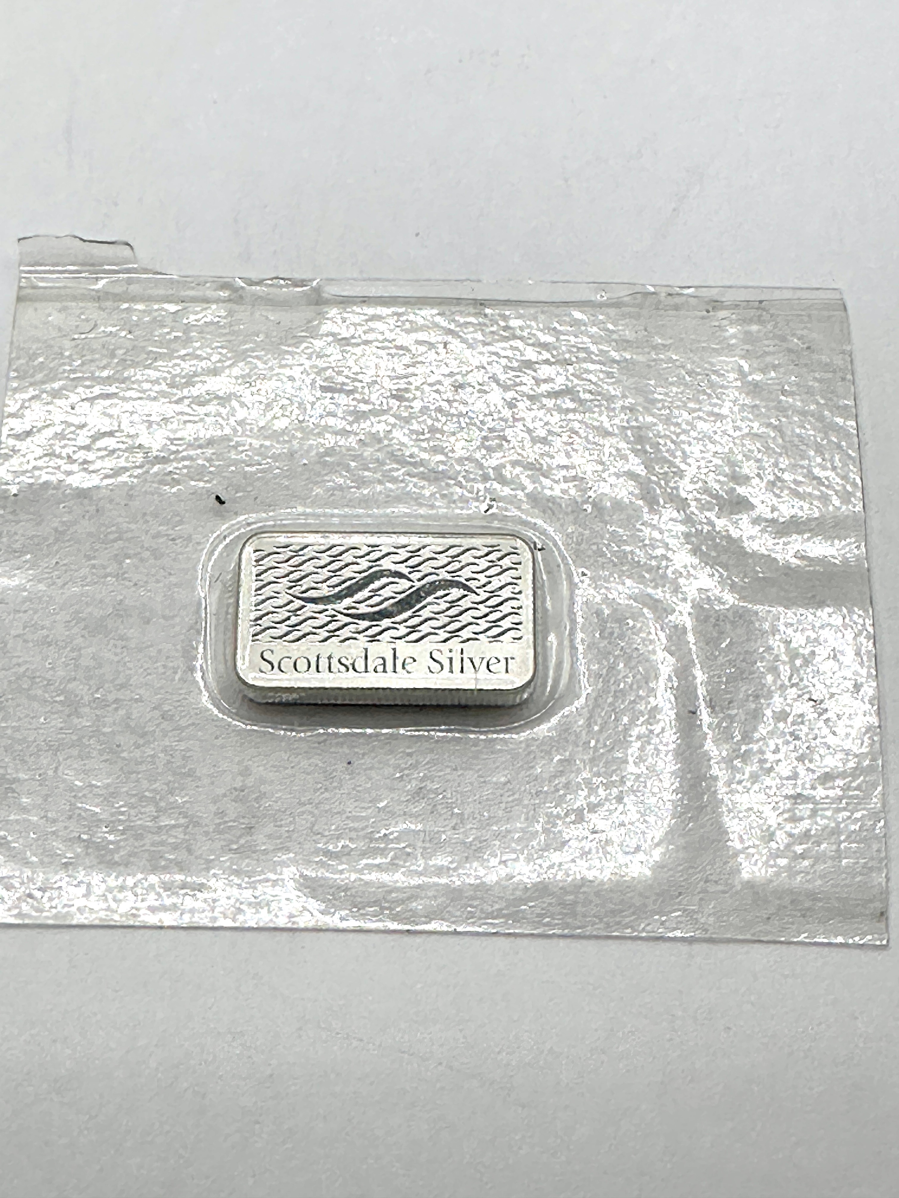 Scottsdale Silver .999 Fine Silver 2 Gram Bar