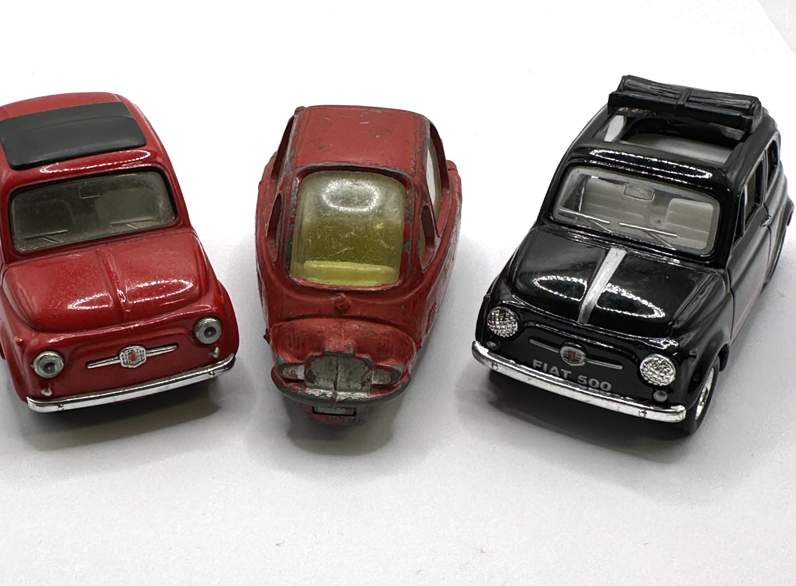 Three Model Cars Including A Corgi Toys Heinkel Economy Car