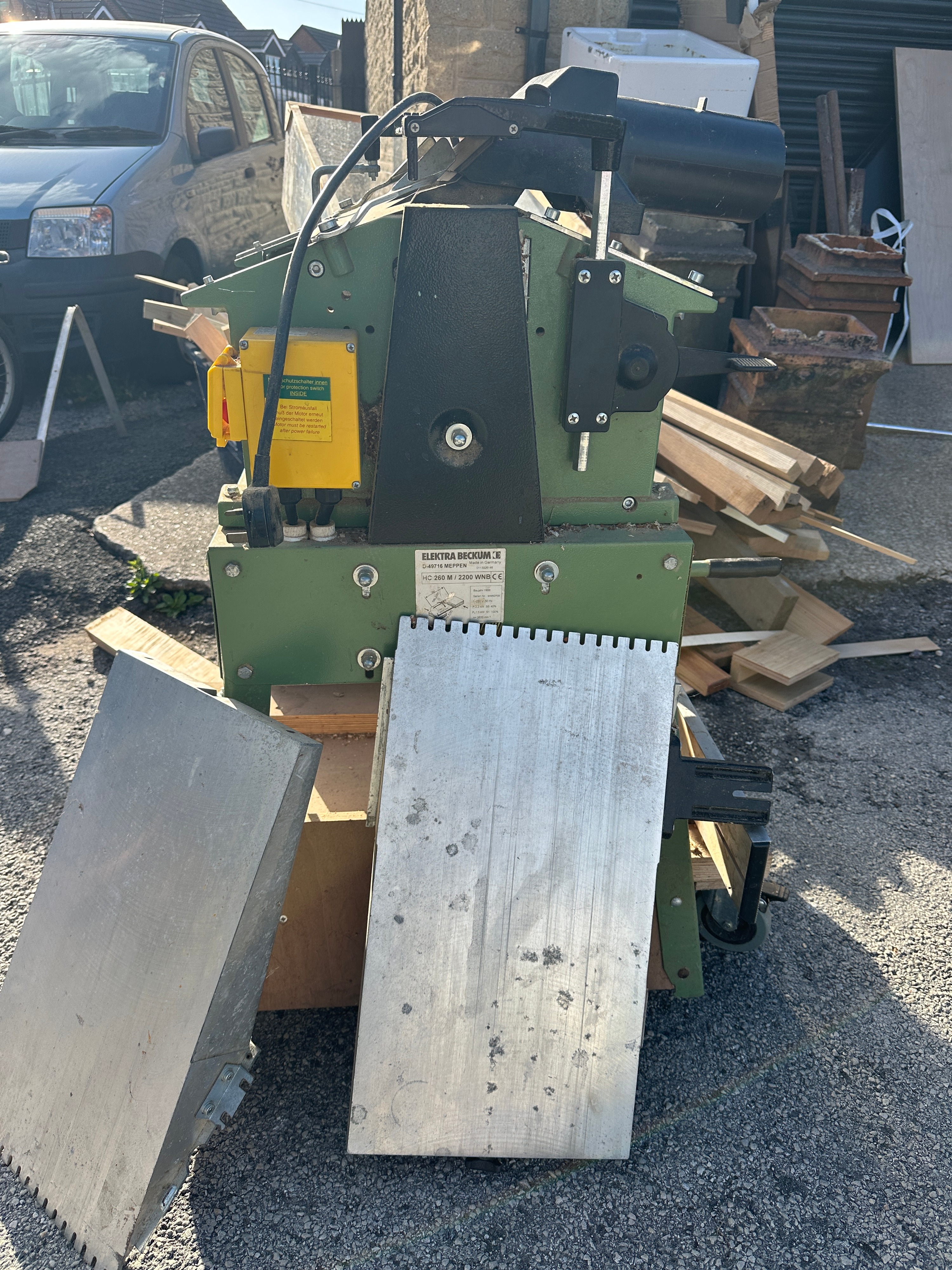 A 1999 Elektra Beckum HC 260 M Woodworking Planer-Thicknesser
