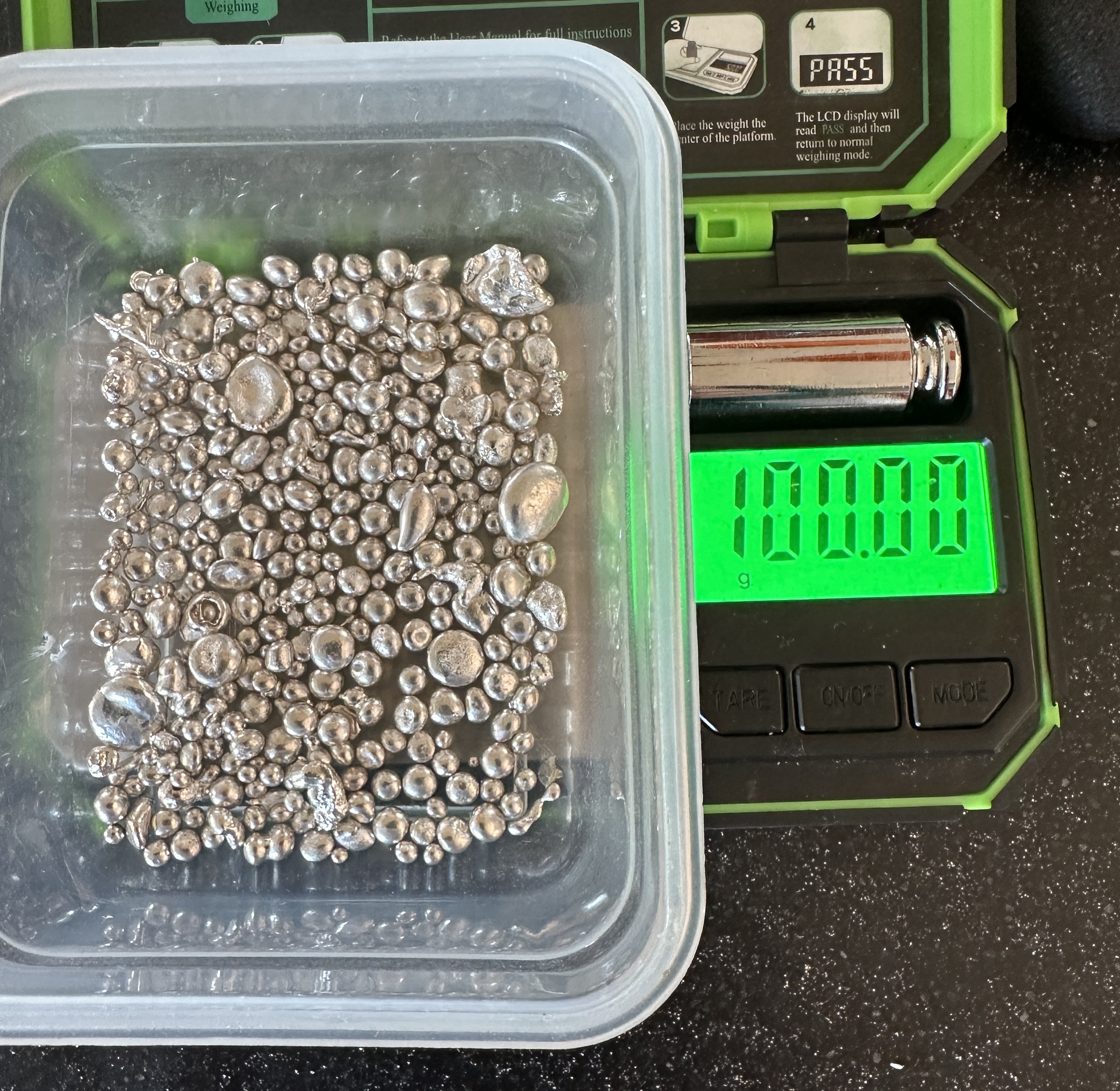 A Collection of .999 Fine Silver Casting Grain