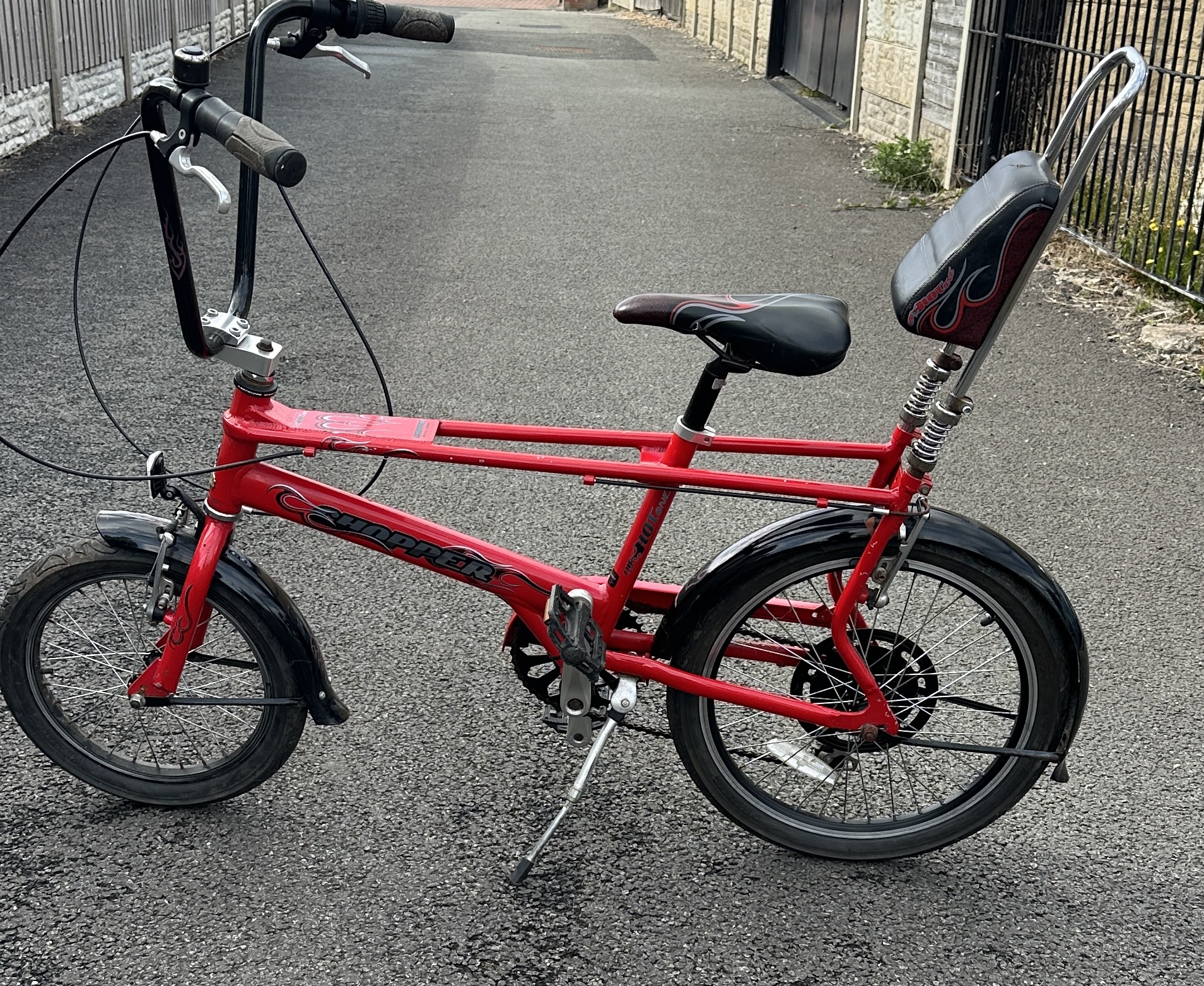 A Raleigh Chopper Special Edition The Hot One Bicycle