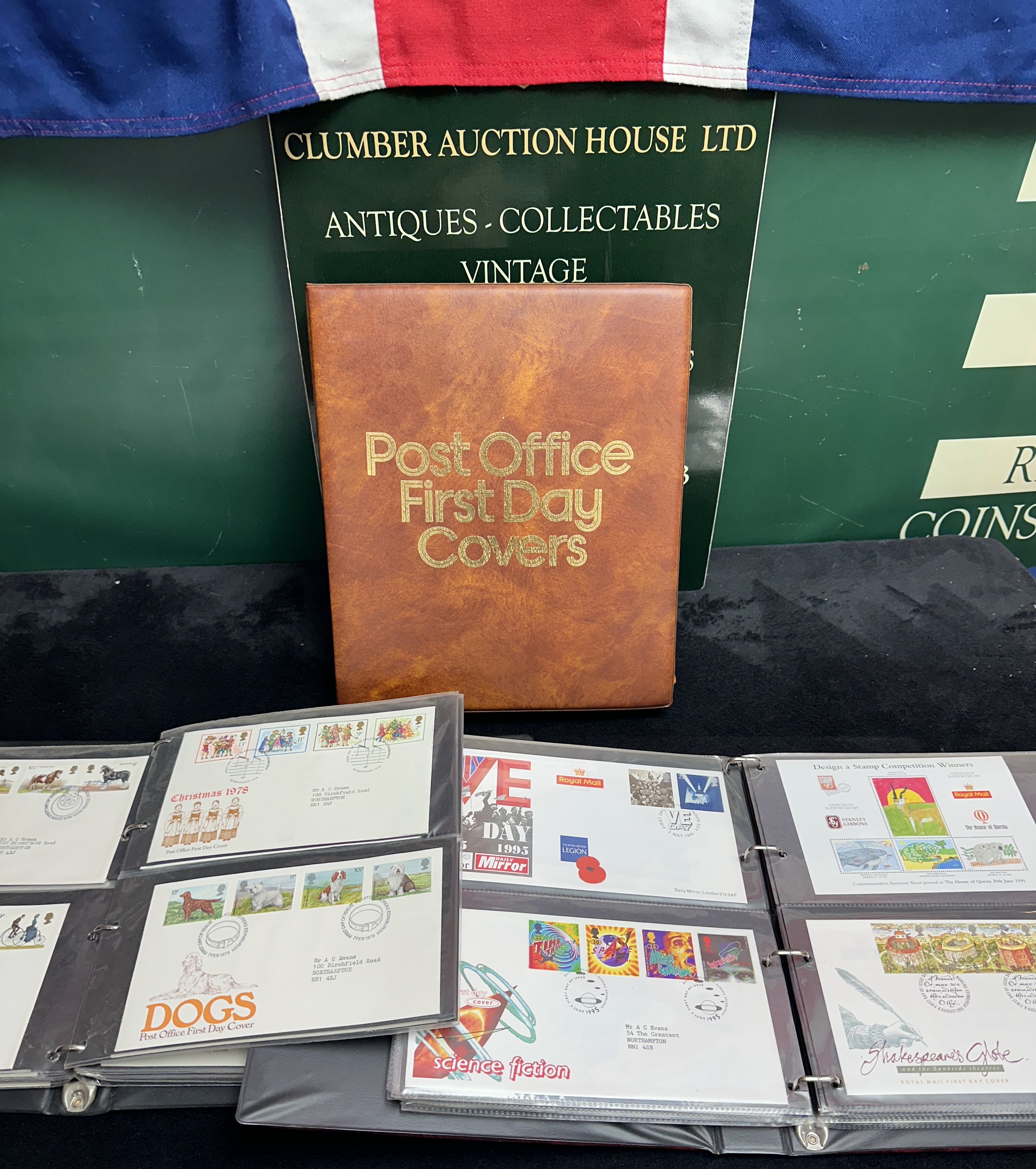 A Collection of UK Royal Mail First Day Covers, 1978-1996