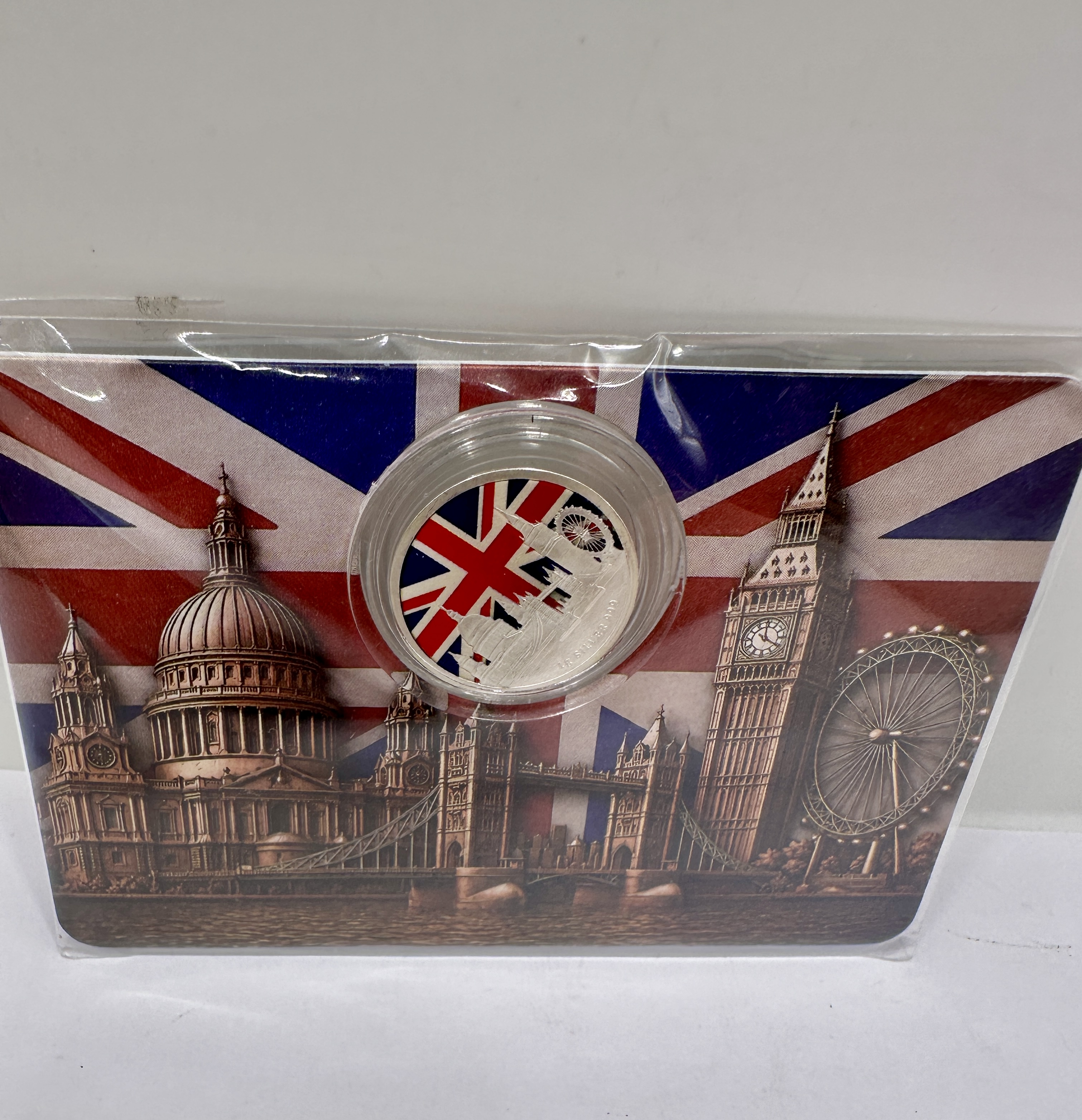 UK TBL Mint 1 Gram .999 Silver Commemorative Round