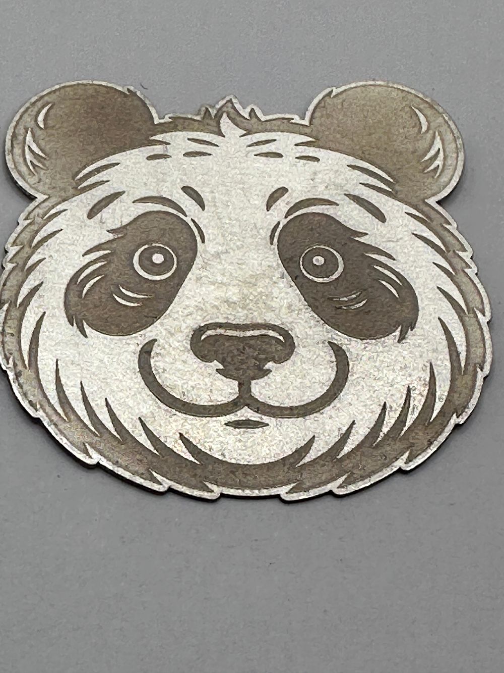 Lot 6: A 999 Fine Silver Panda Mascot Fractional Bullion Piece