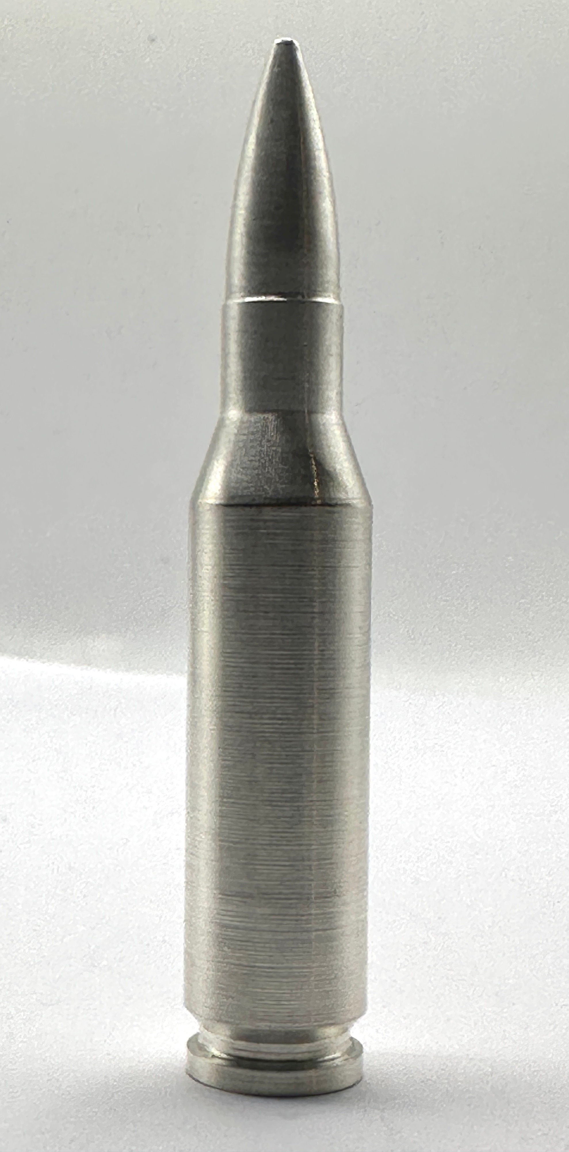 A .999 Silver 2 Troy Ounce Cartridge-Form Bullion Piece