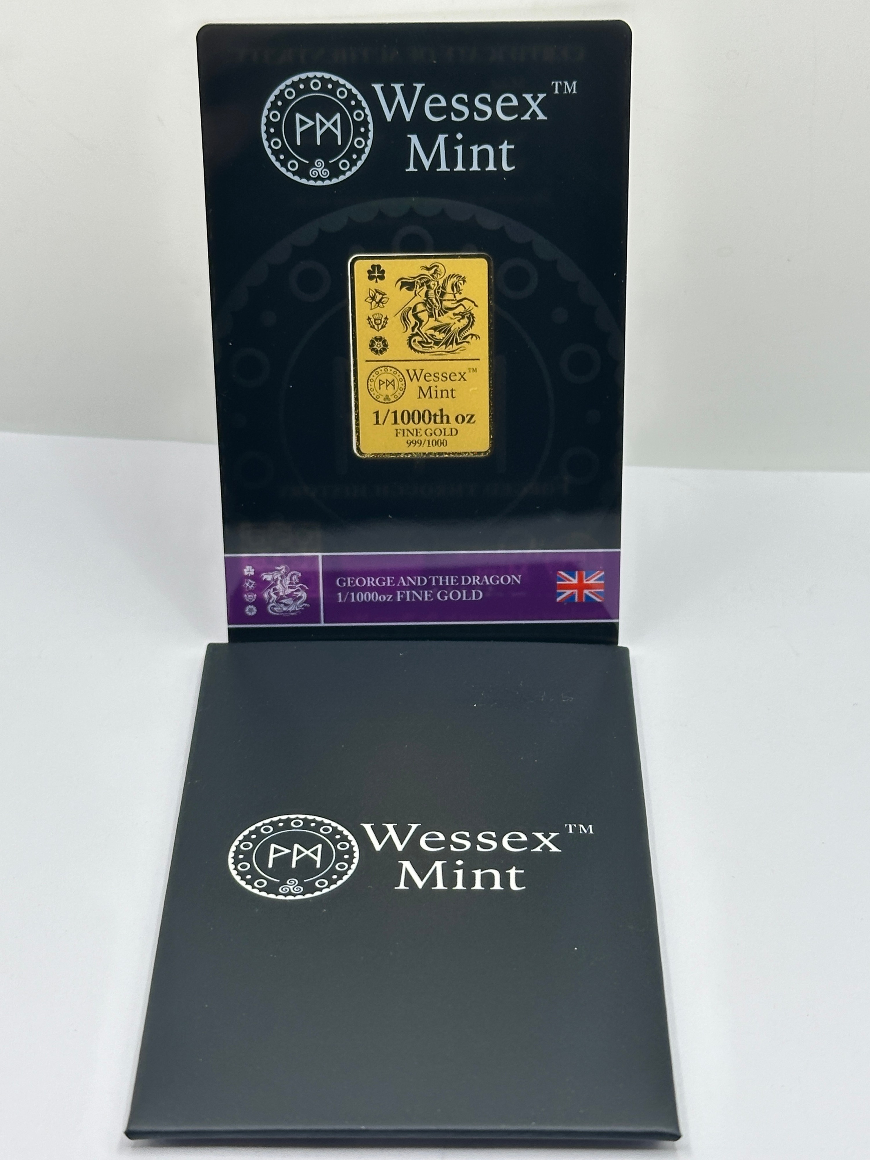 Wessex Mint 1/1000th oz Fine Gold Bar