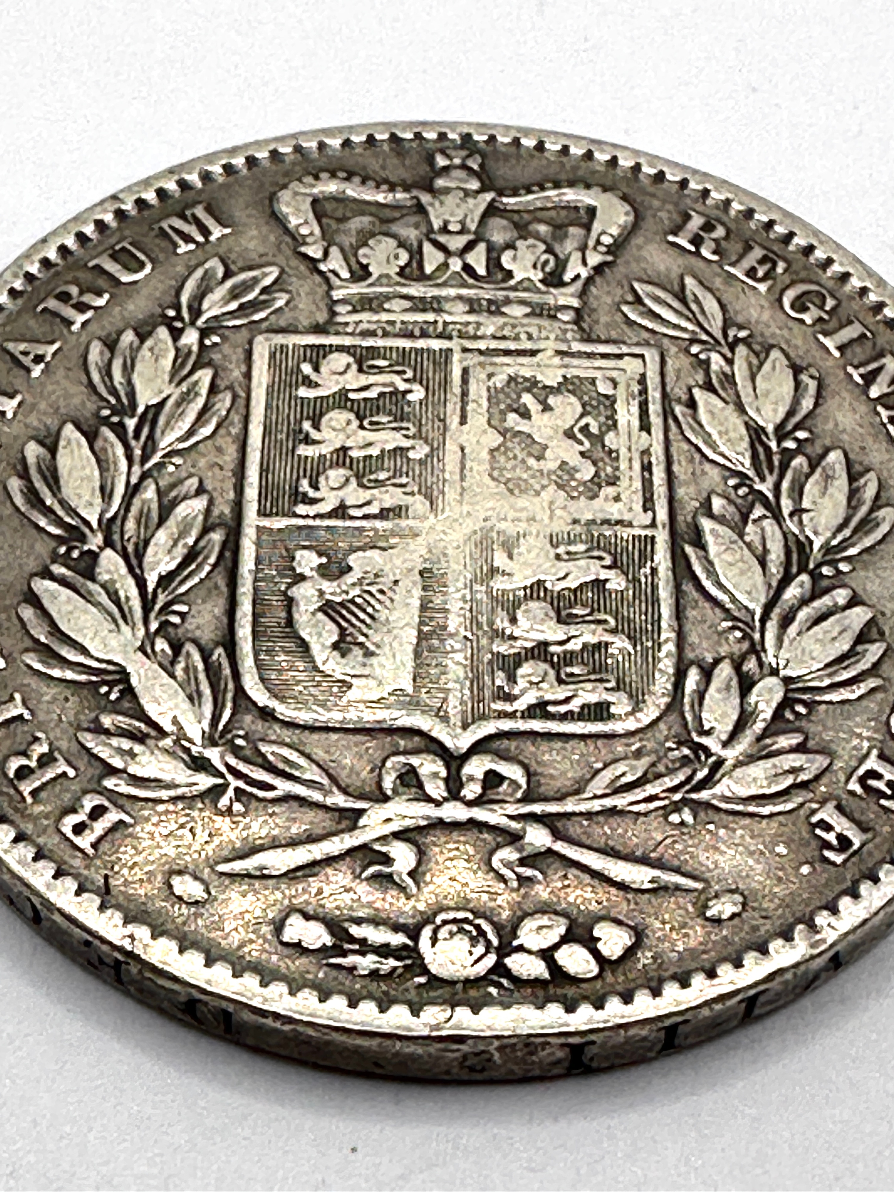 UK 1845 Victoria Young Head Crown
