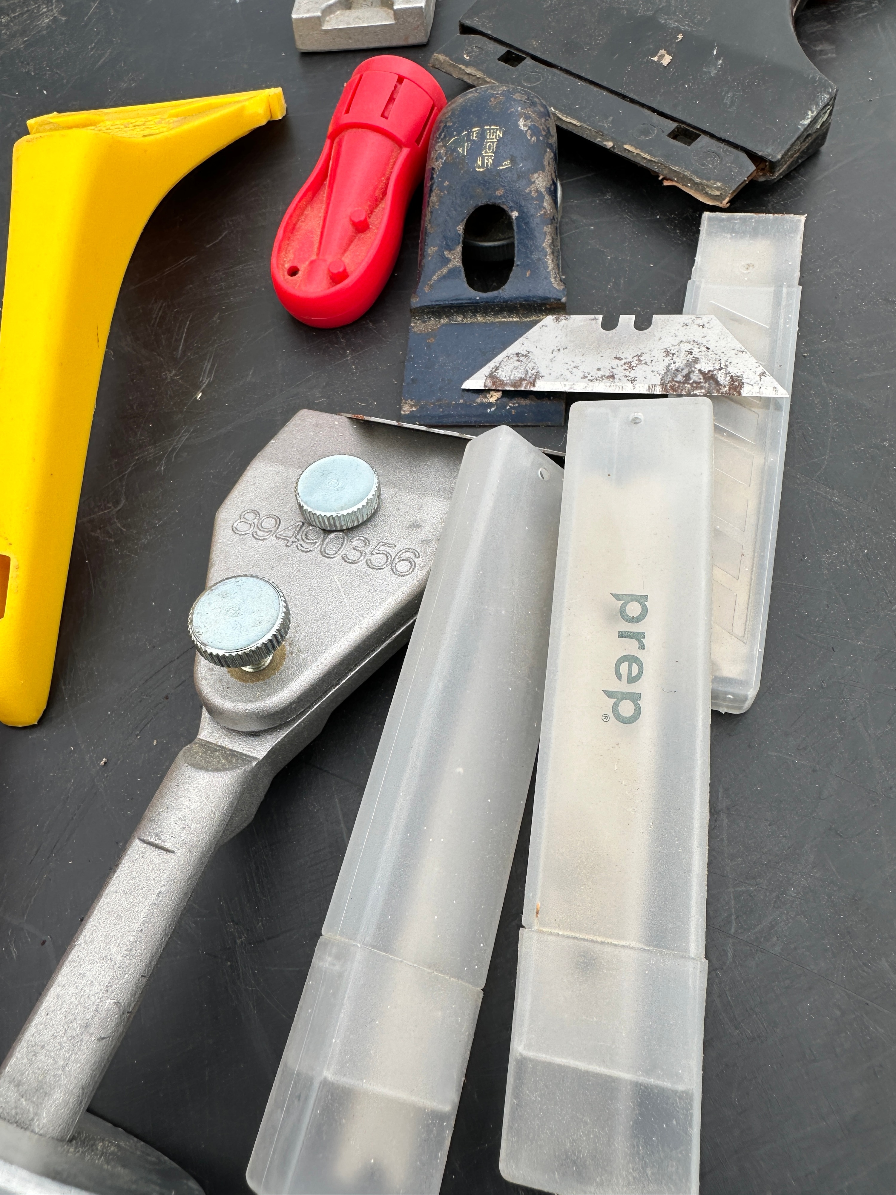 A Collection of Plumber and Glazier Hand Tools, including Rothenberger and Stanley