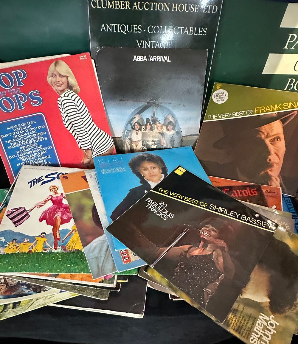 Lot 401: A Collection of 1970s Vinyl LP Records, Pop and Easy Listening