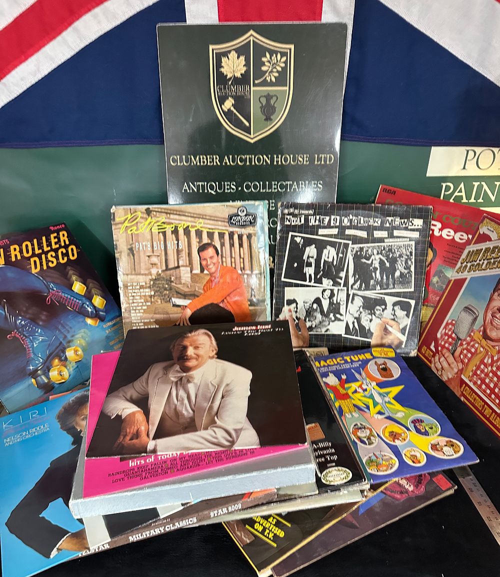 Lot 402: A Collection of Mid-20th Century Vinyl LP Records