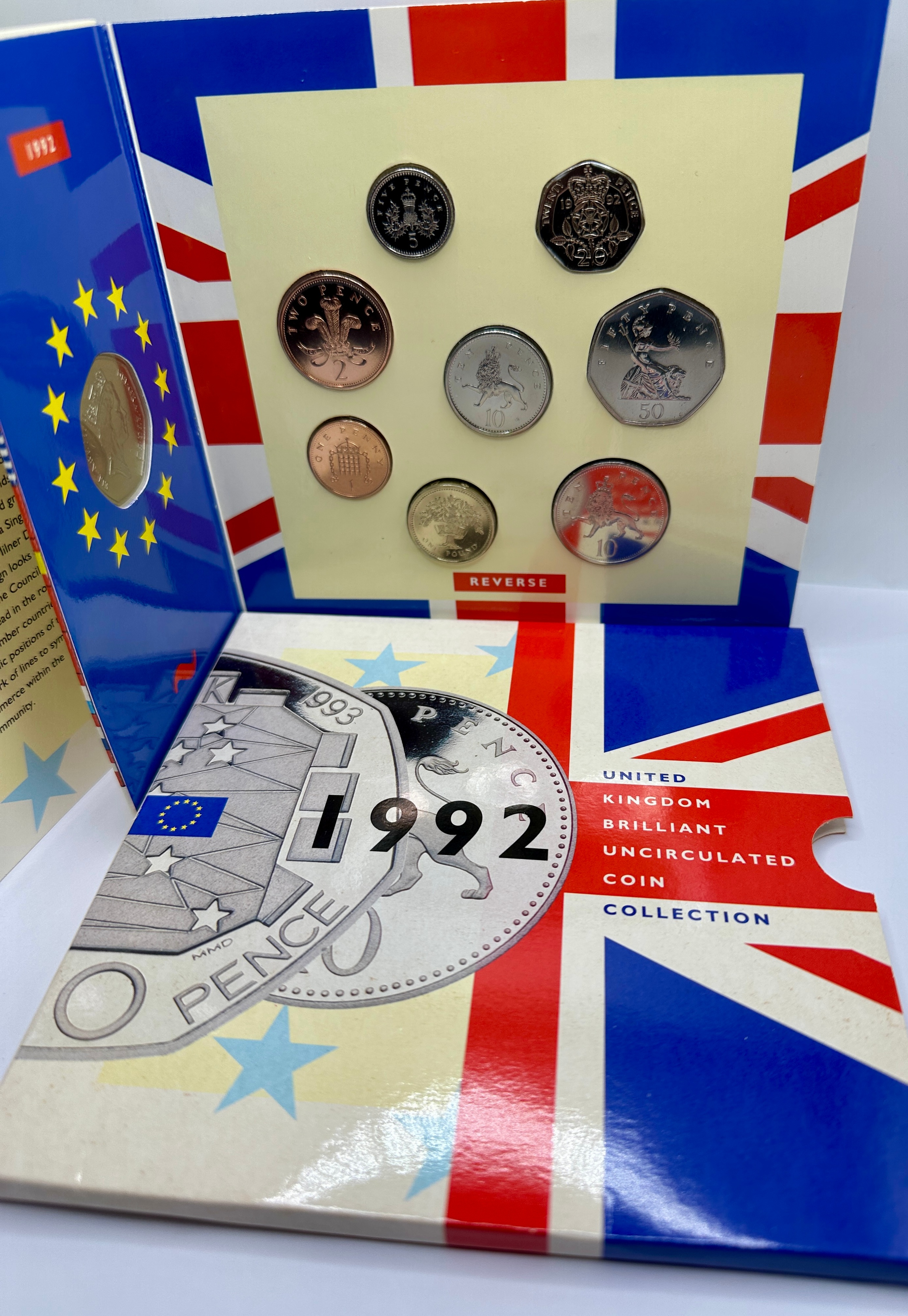 UK 1992 Brilliant Uncirculated Coin Collection
