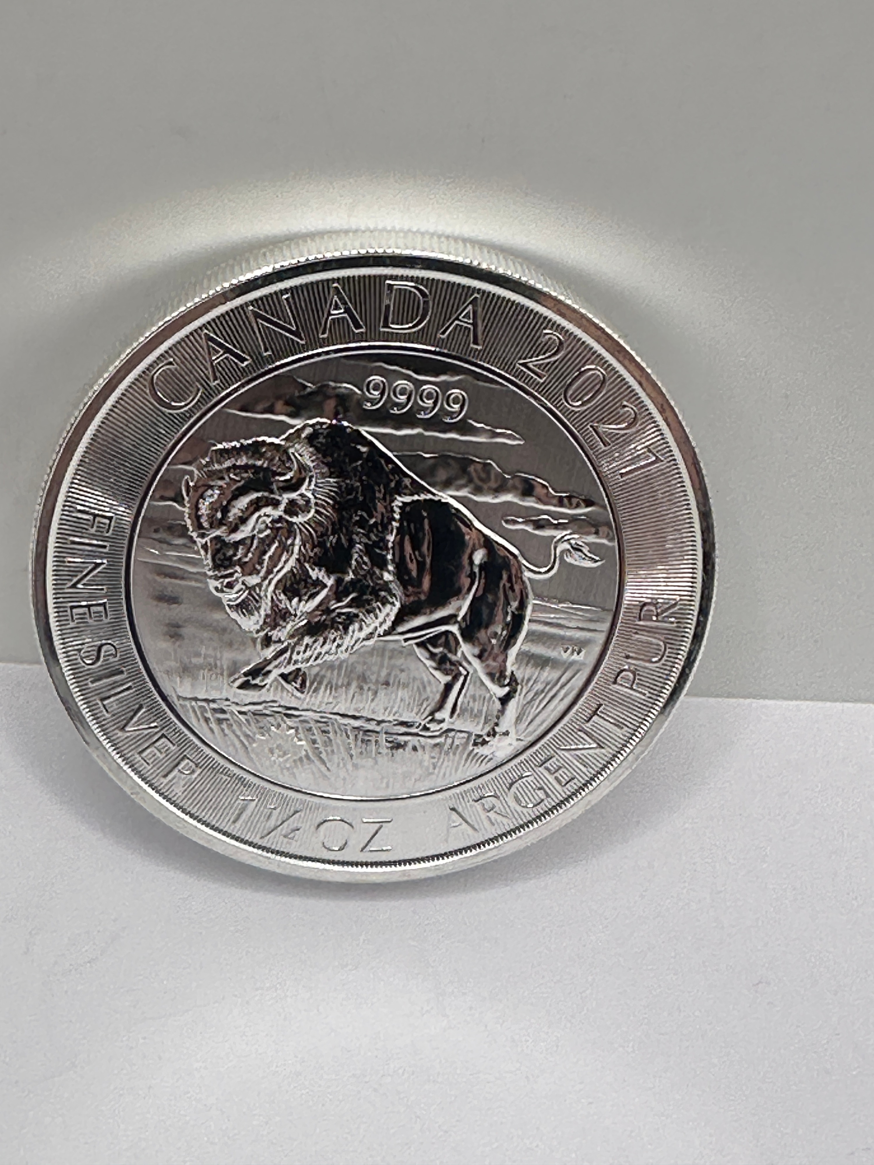 Canada 2021 Elizabeth II 9999 Fine Silver 8 Dollars Coin