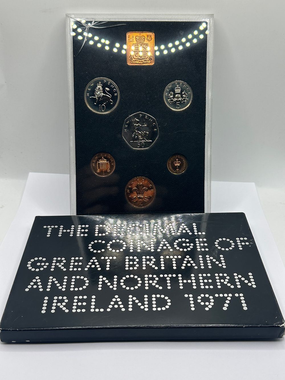 Lot 417: UK 1971 The Decimal Coinage Official Proof Set