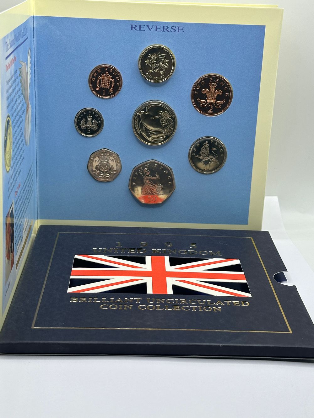 Lot 424: UK 1995 Brilliant Uncirculated Coin Collection