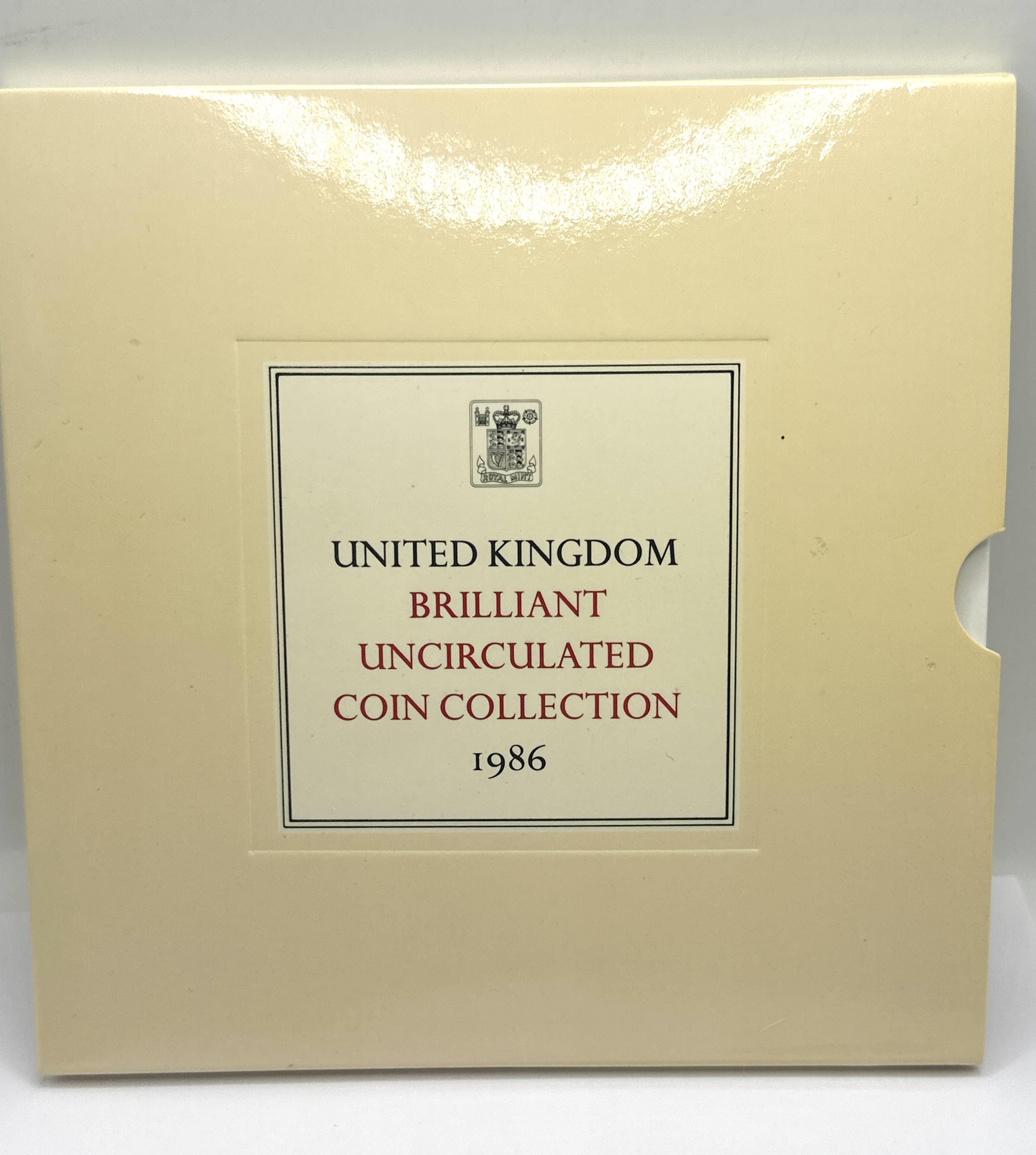 UK 1986 Royal Mint Brilliant Uncirculated Coin Collection