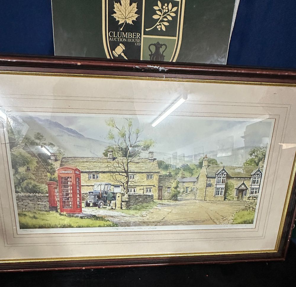 Lot 546: John Rudkin, The Pennine Way - Edale, Limited Edition Print