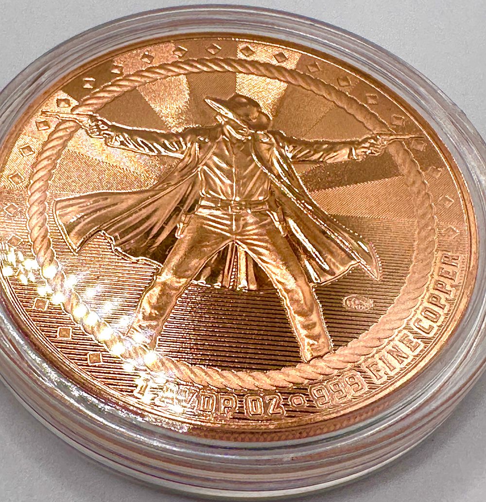Lot 450: A Scottsdale Mint 1 AVDP Oz .999 Fine Copper Round