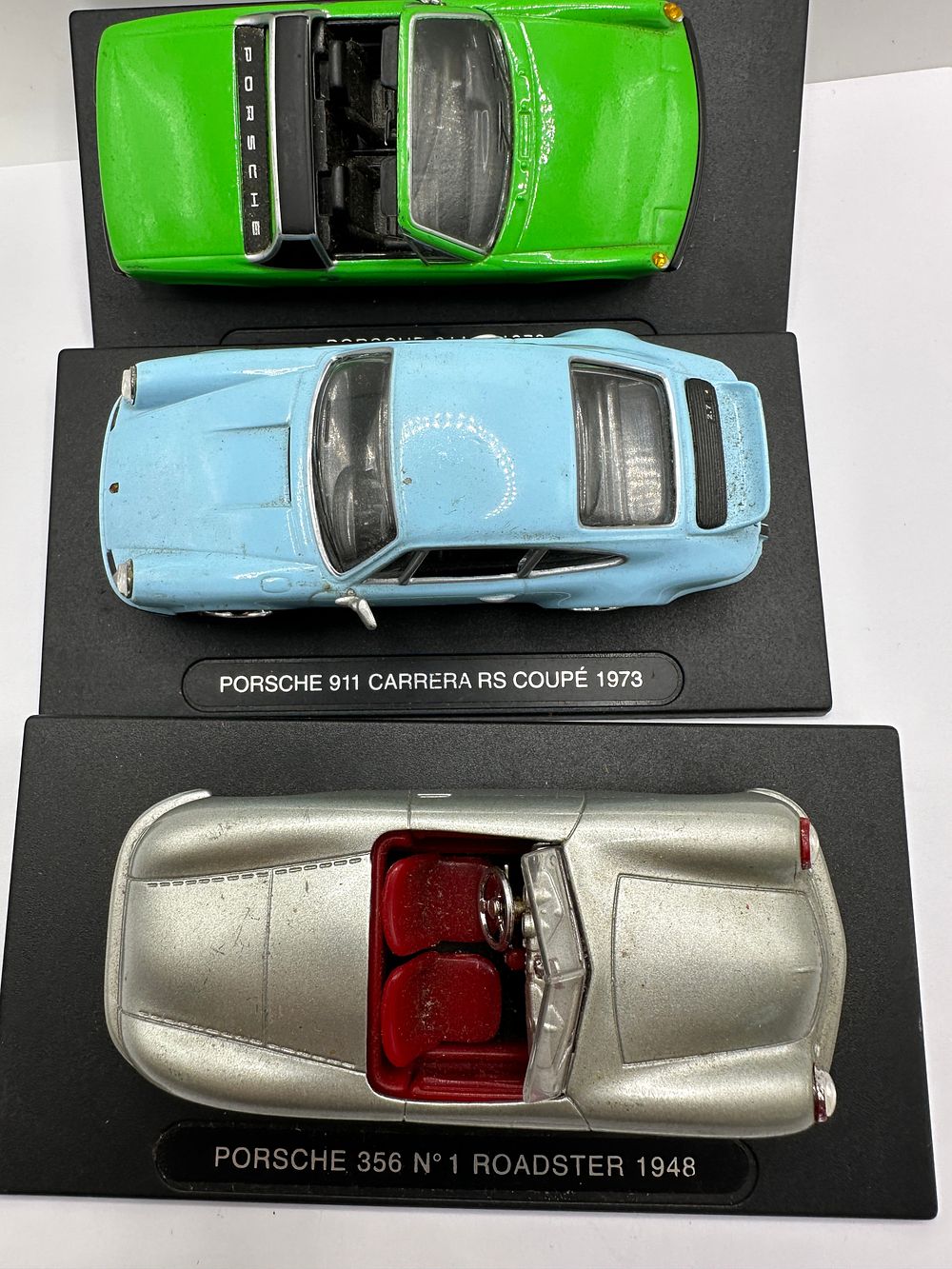 Lot 567: Three Porsche Model Cars including 911 Carrera RS Coupé 1973