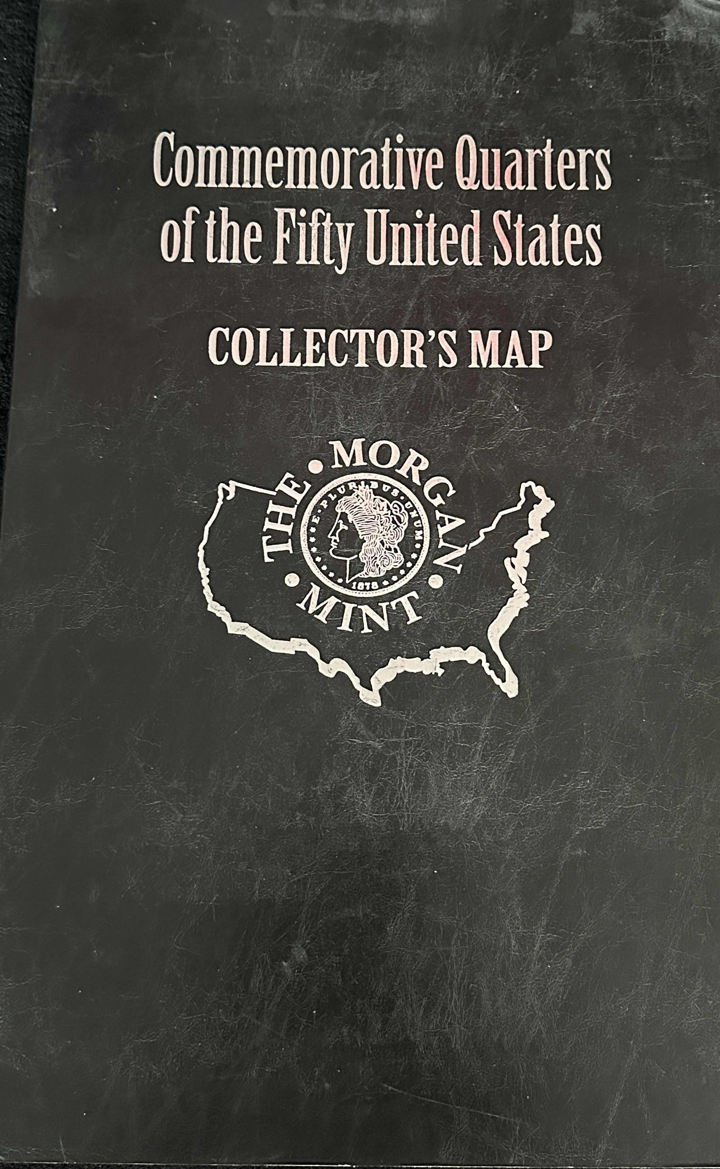 US 1999-2008 Statehood Quarters, Collector's Map