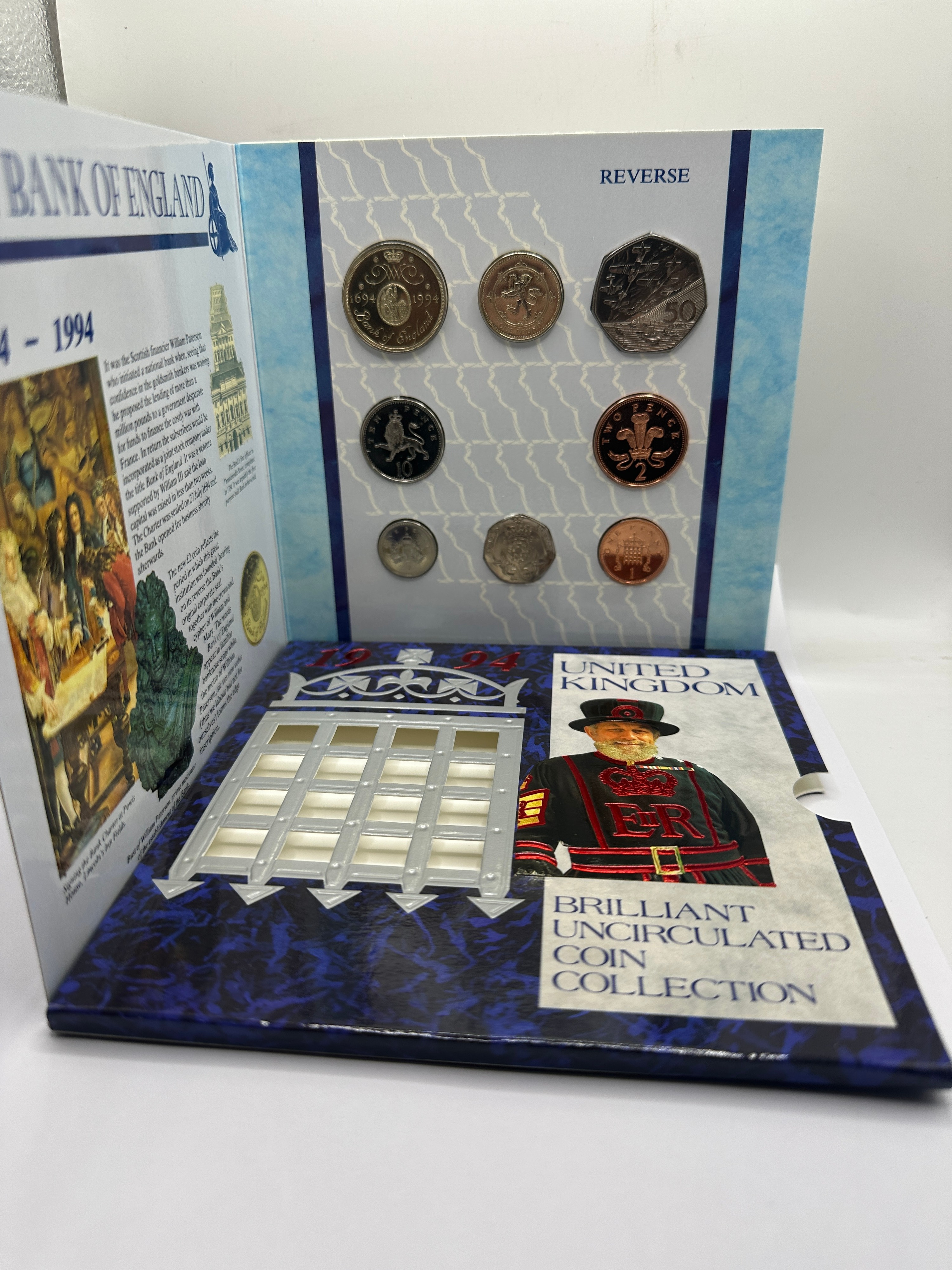 UK 1994 Royal Mint Brilliant Uncirculated Coin Collection