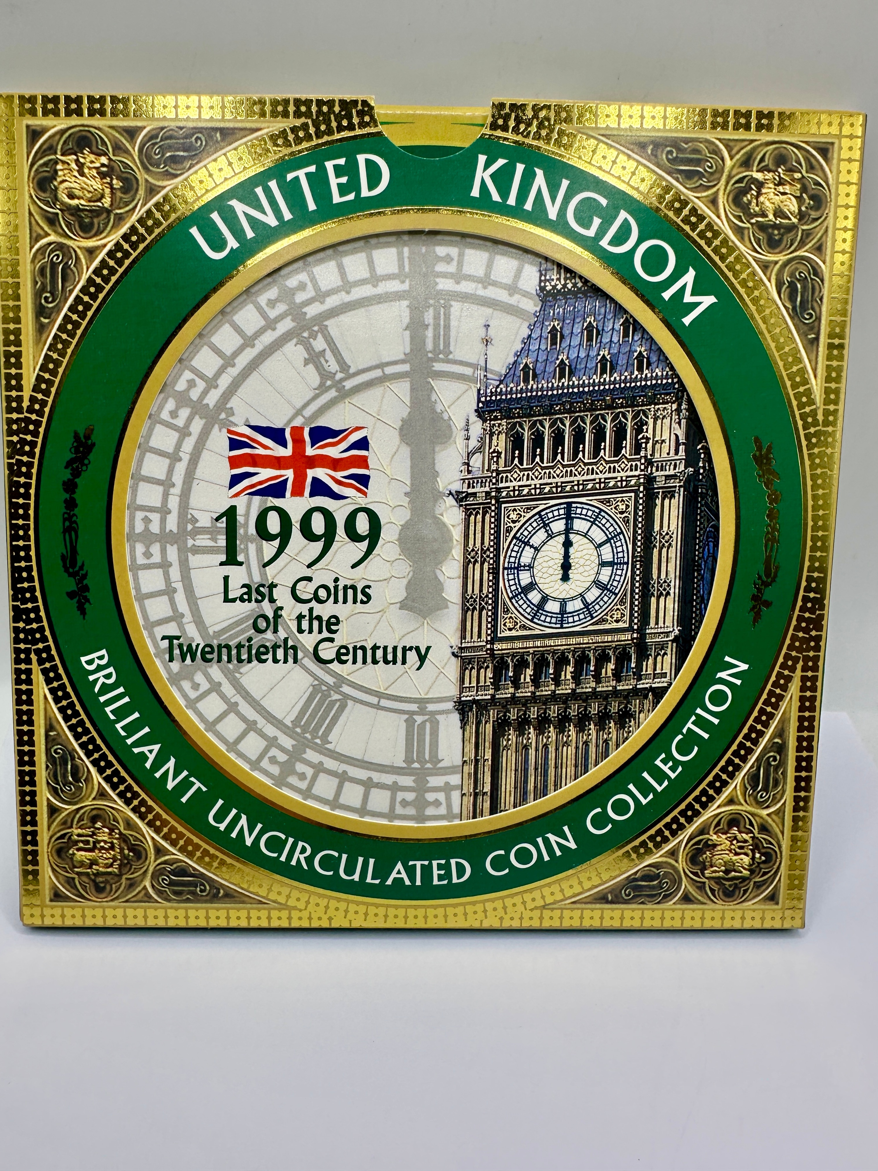 UK 1999 Last Coins of the Twentieth Century Brilliant Uncirculated Coin Collection