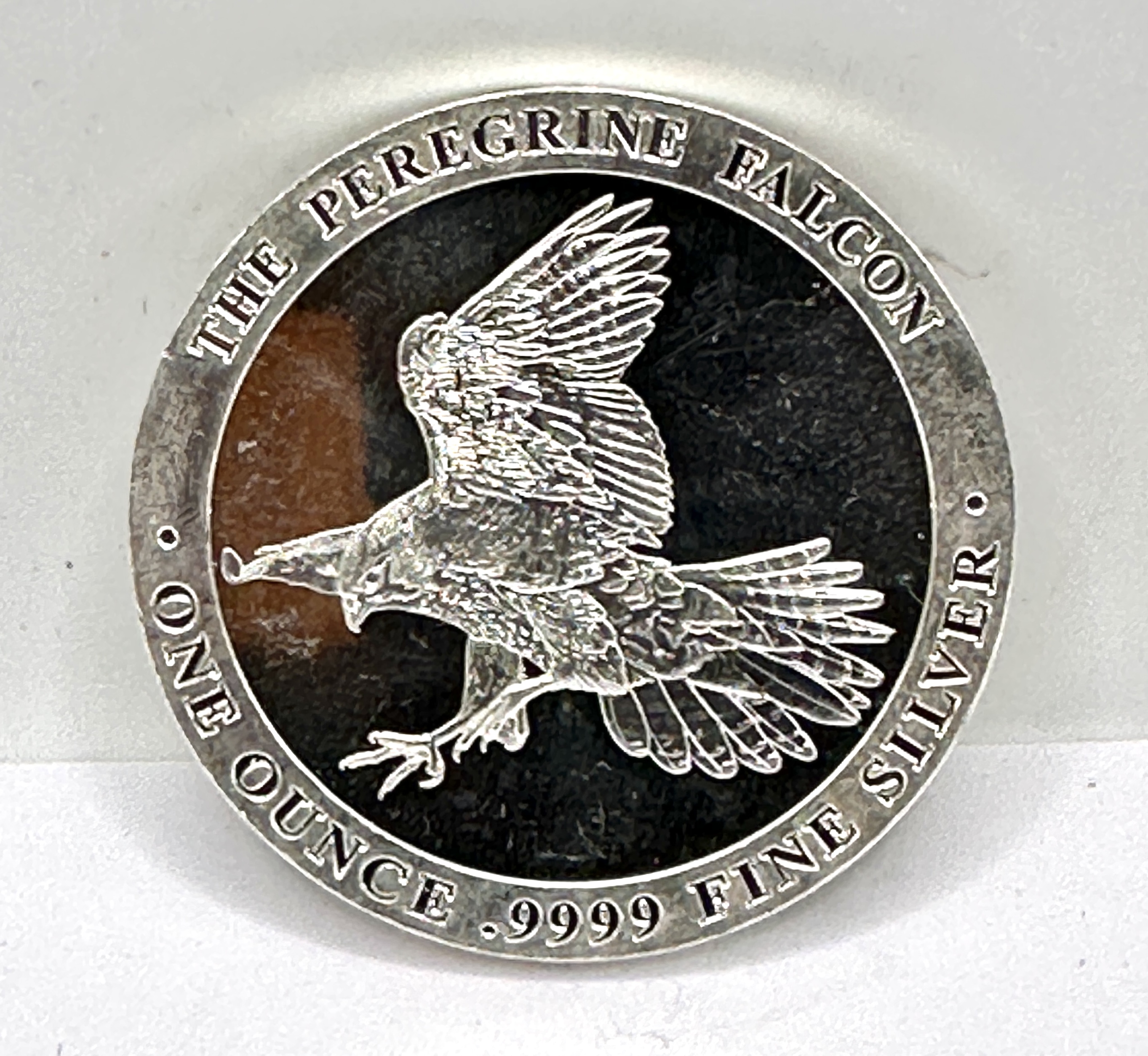 Baird & Co. .9999 Fine Silver One Ounce Peregrine Falcon Round