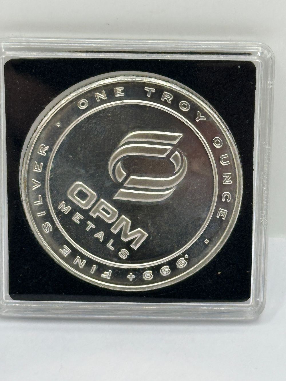 Lot 159: OPM Metals One Troy Ounce .999 Fine Silver Round