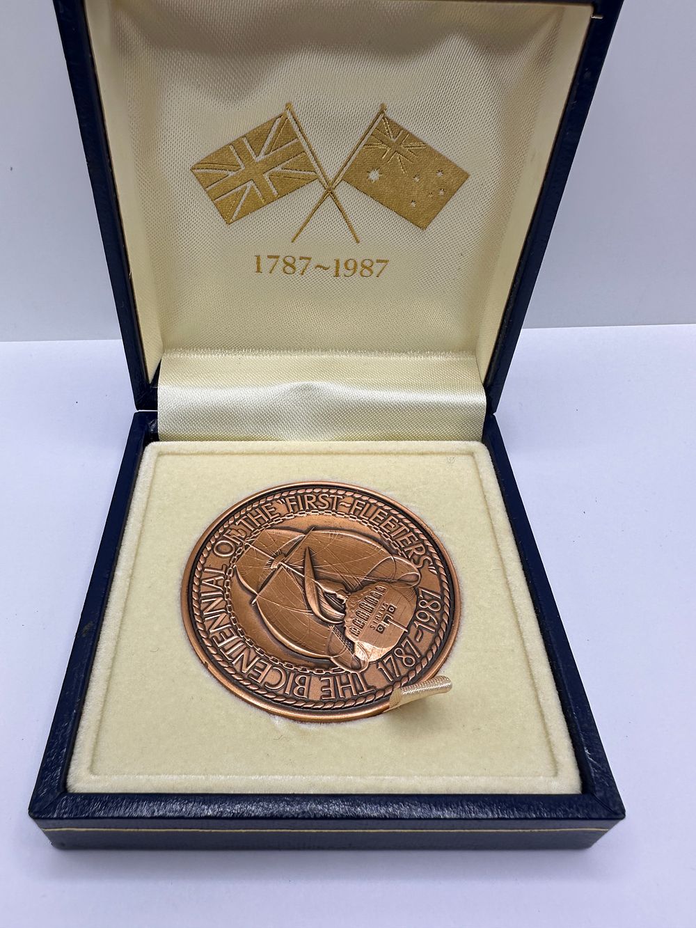 Lot 190: Australia 1987 First Fleet Bicentennial Bronze Commemorative Medal