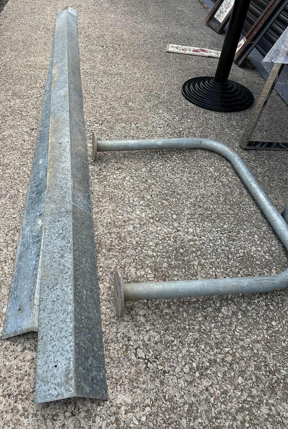 Lot 109: A Collection of Contemporary Metal Utility and Architectural Components