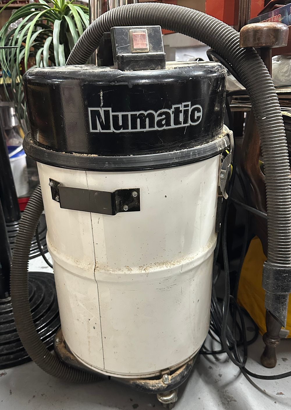 Lot 122: A Numatic Commercial Canister Vacuum Cleaner