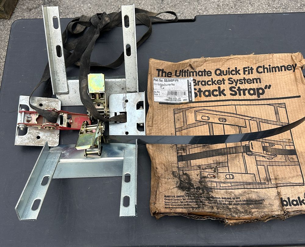 Lot 127: A Blake U.K. Ultimate Quick Fit Chimney Bracket System