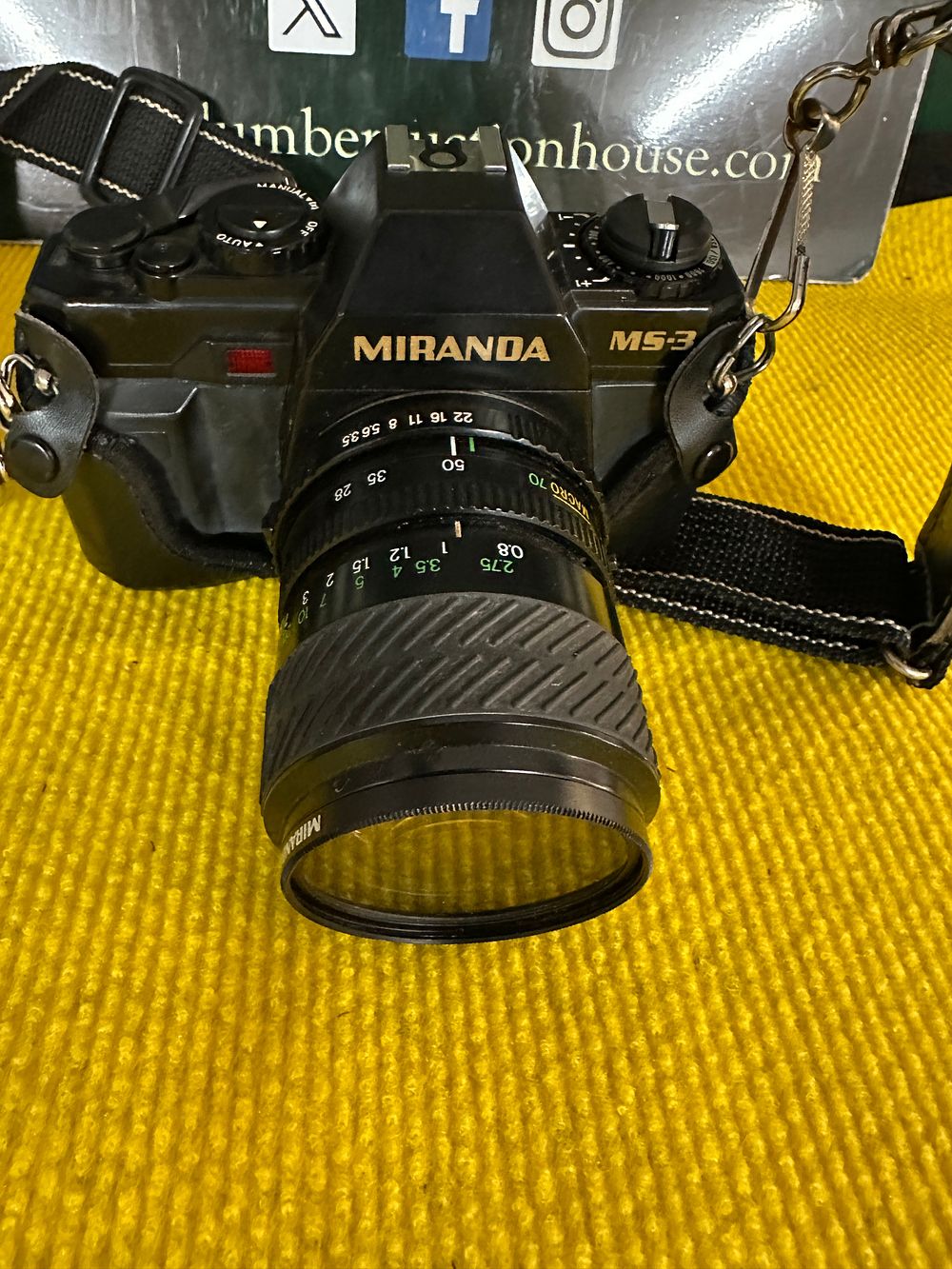 Lot 30: A Miranda MS-3 35mm SLR Camera with 28-70mm Lens